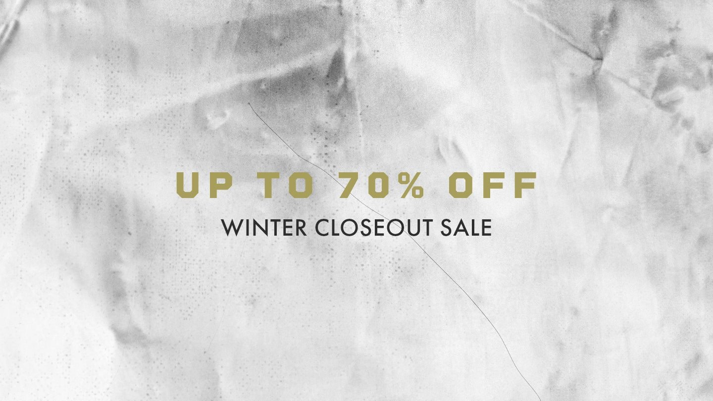 Winter Closeout Sale - Up to 70% off