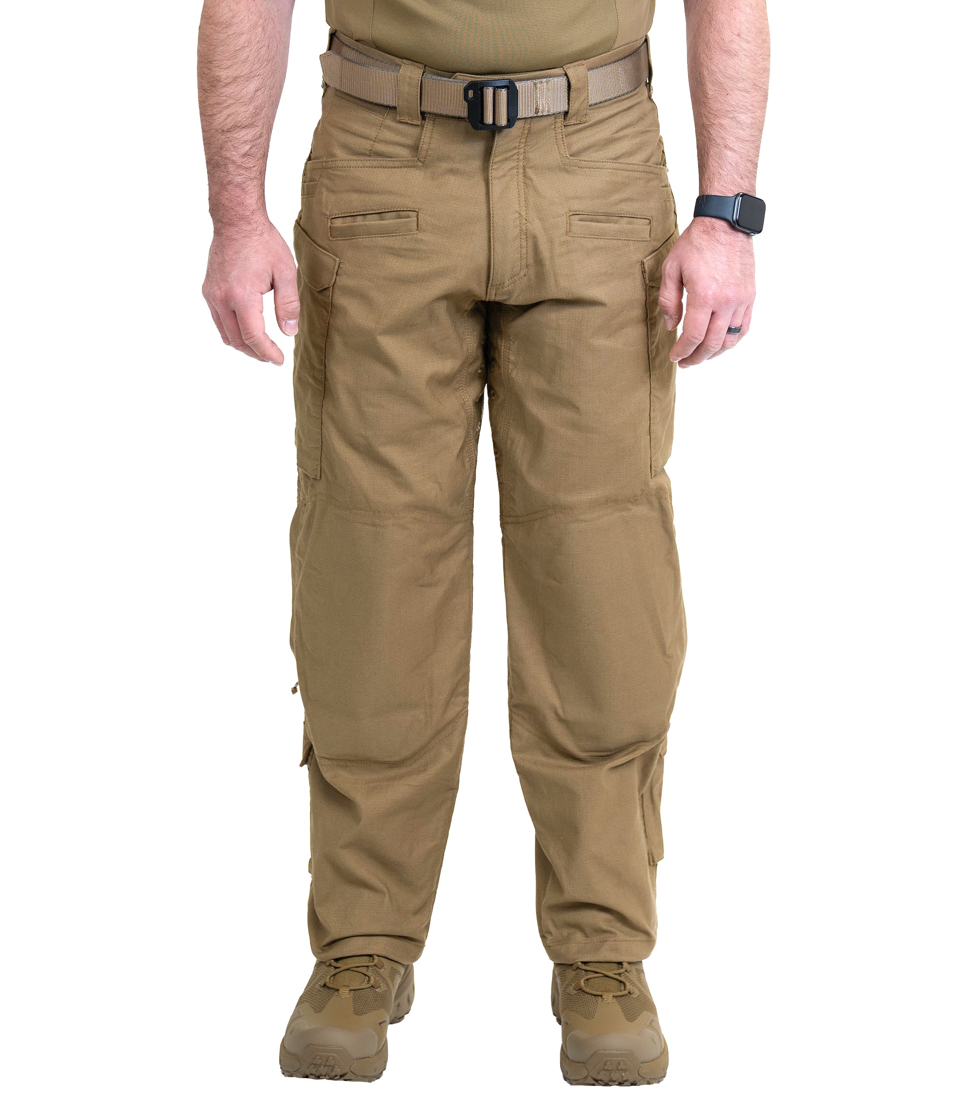 Front view of Men's Defender Pants in color Coyote Brown |color_coyote brown
