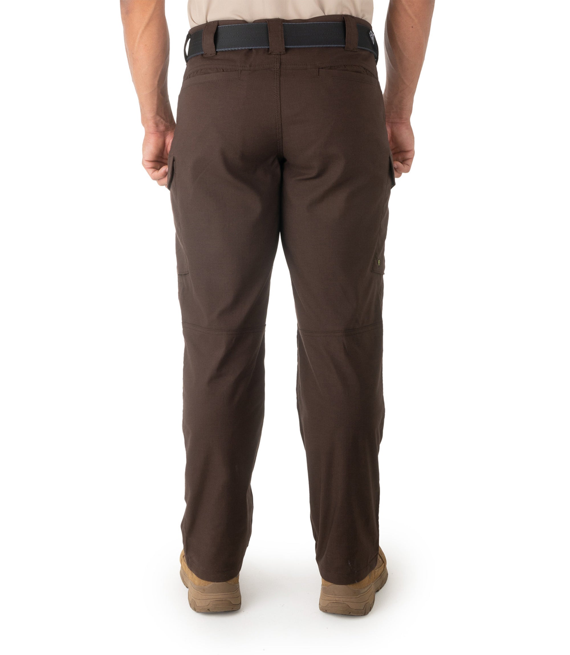 Back of Mens V2 Tactical Pants in Kodiak Brown |color_kodiak brown