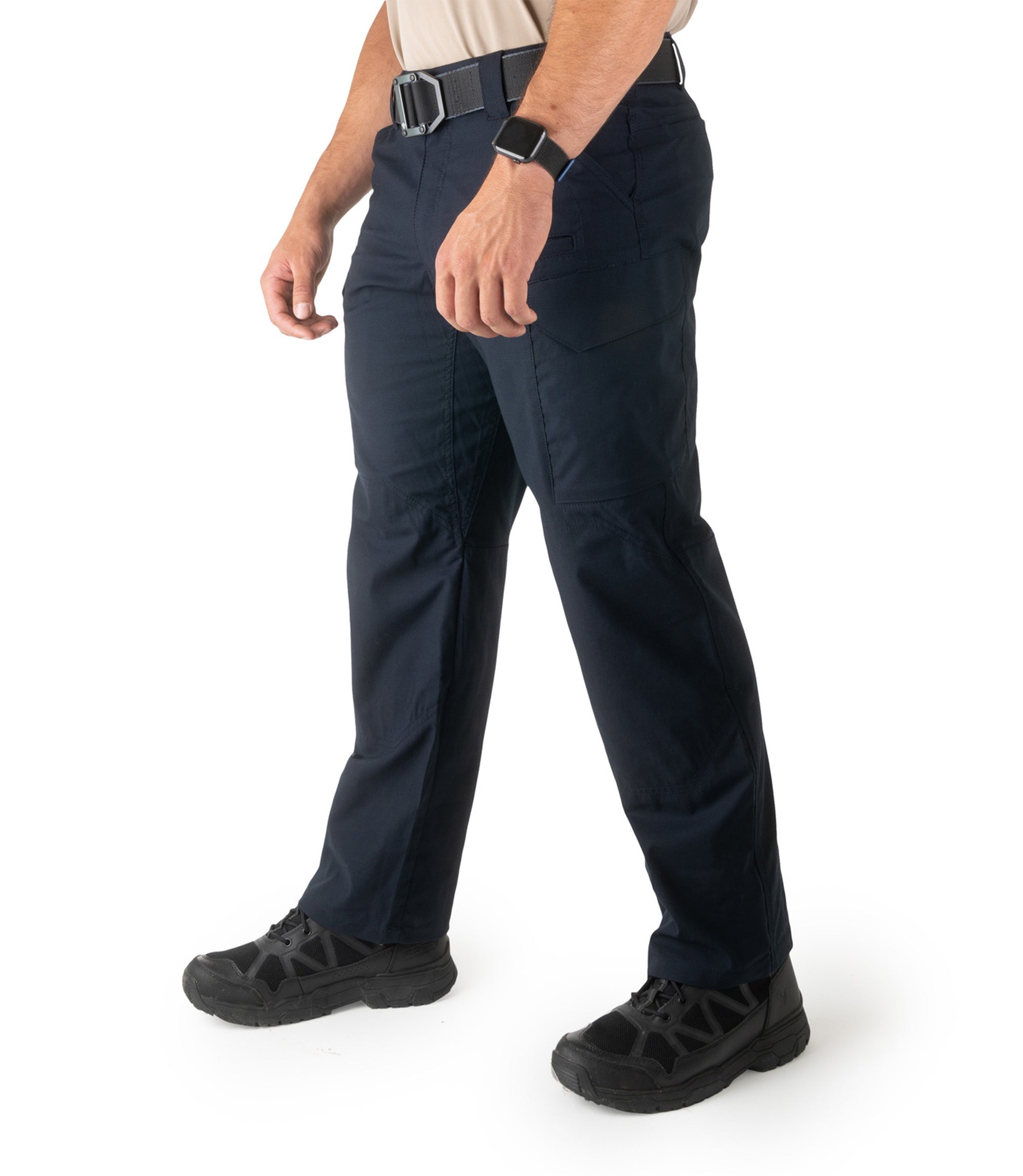 Side of Mens V2 Tactical Pants in Midnight Navy |color_midnight navy