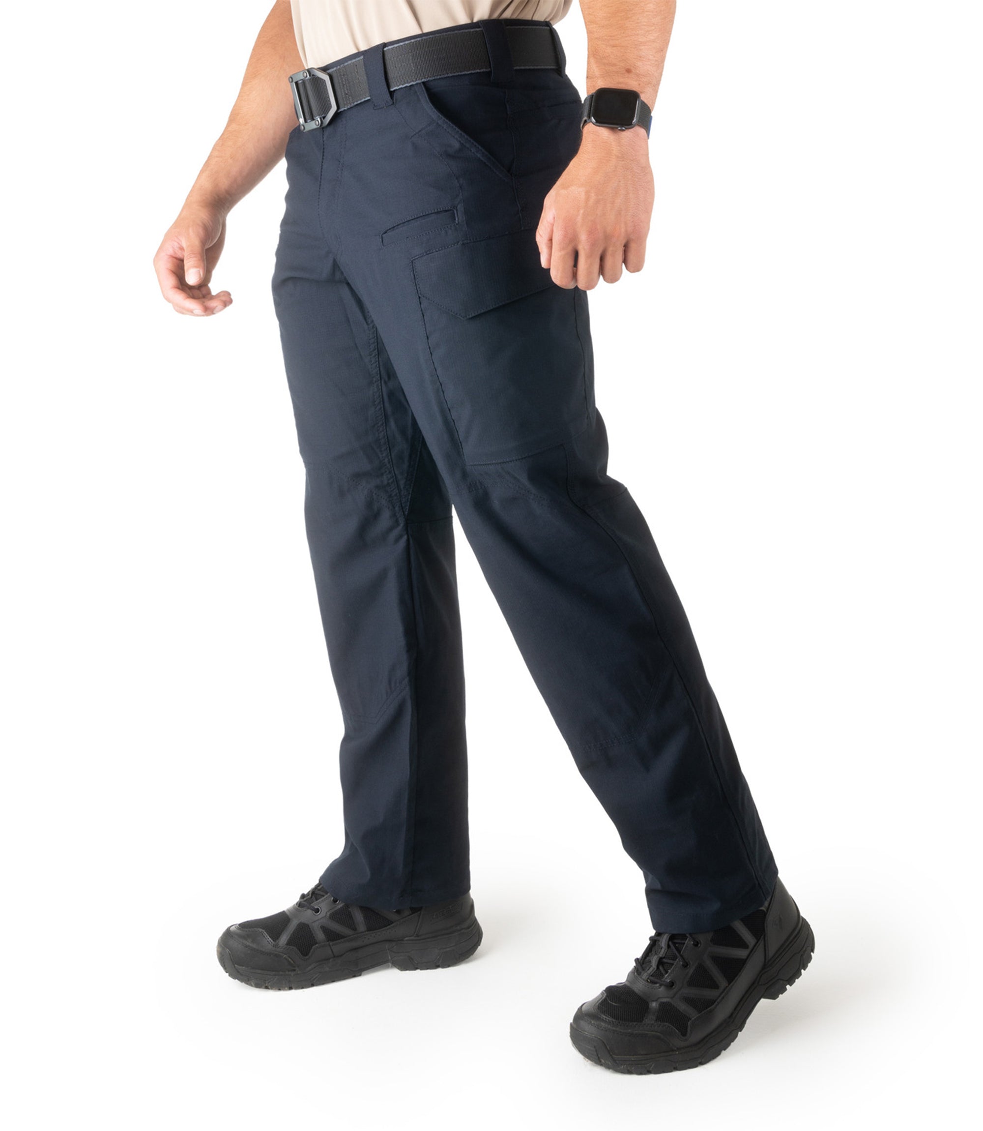 Side of Mens V2 Tactical Pants in Midnight Navy |color_midnight navy