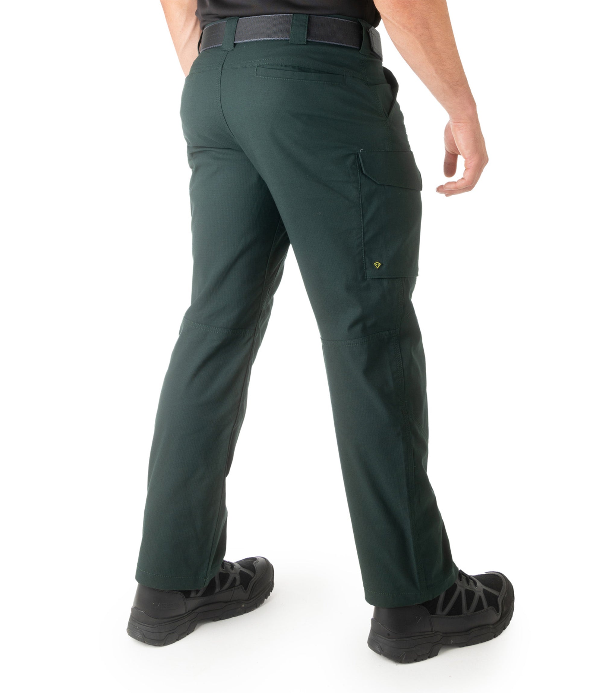 Side of Mens V2 Tactical Pants in Spruce Green |color_spruce green