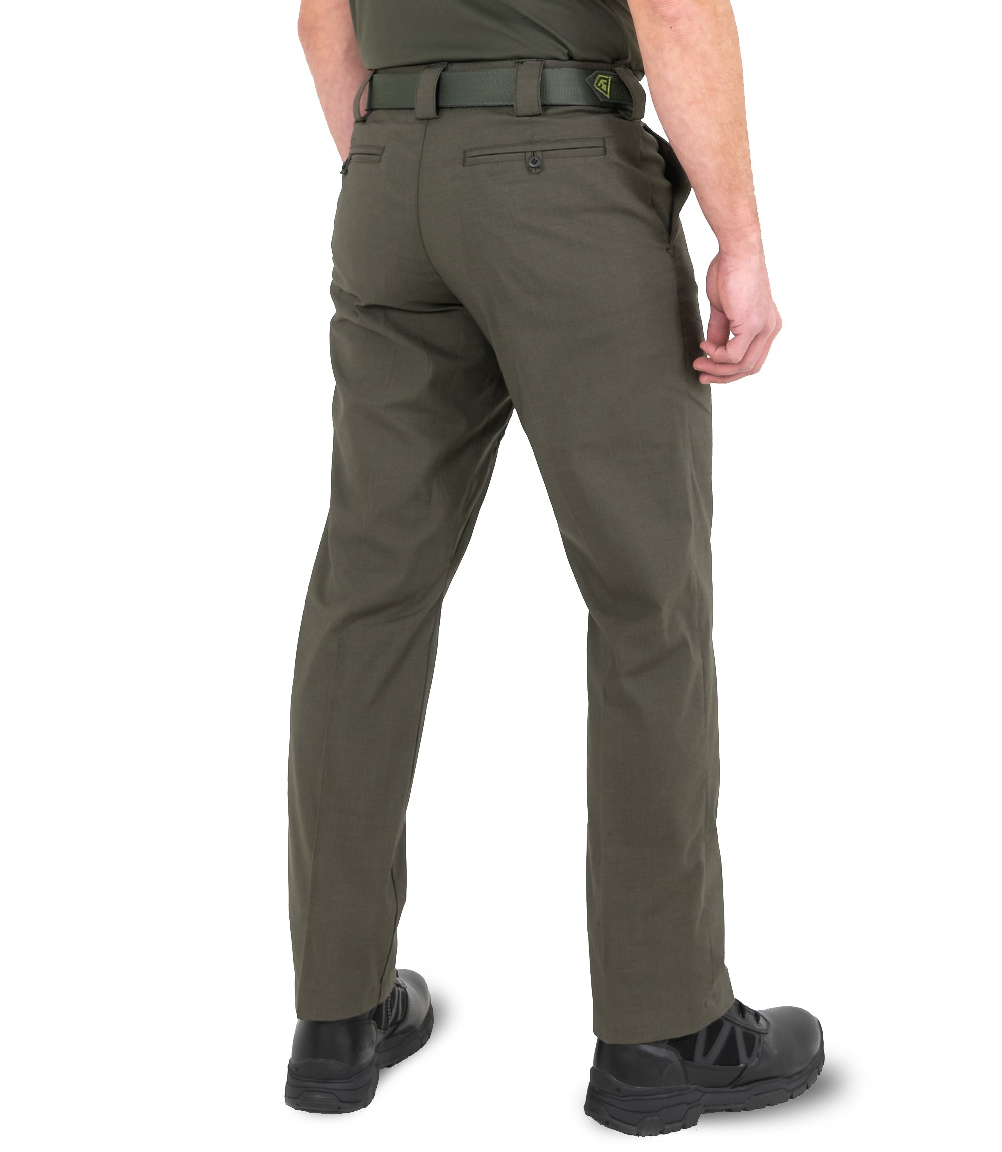 Side of Men's V2 Pro Duty Uniform Pant in OD Green |color_od green