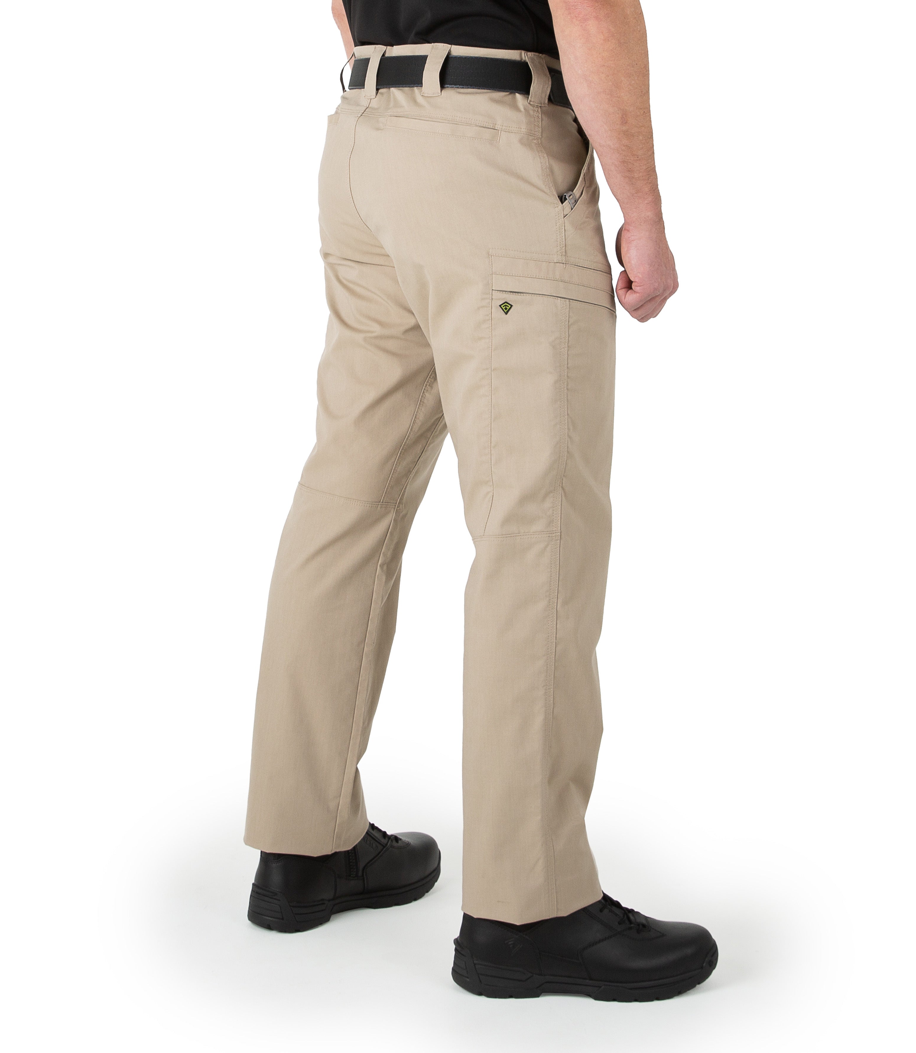 Side of Men's A2 Pant in the color Khaki |color_khaki