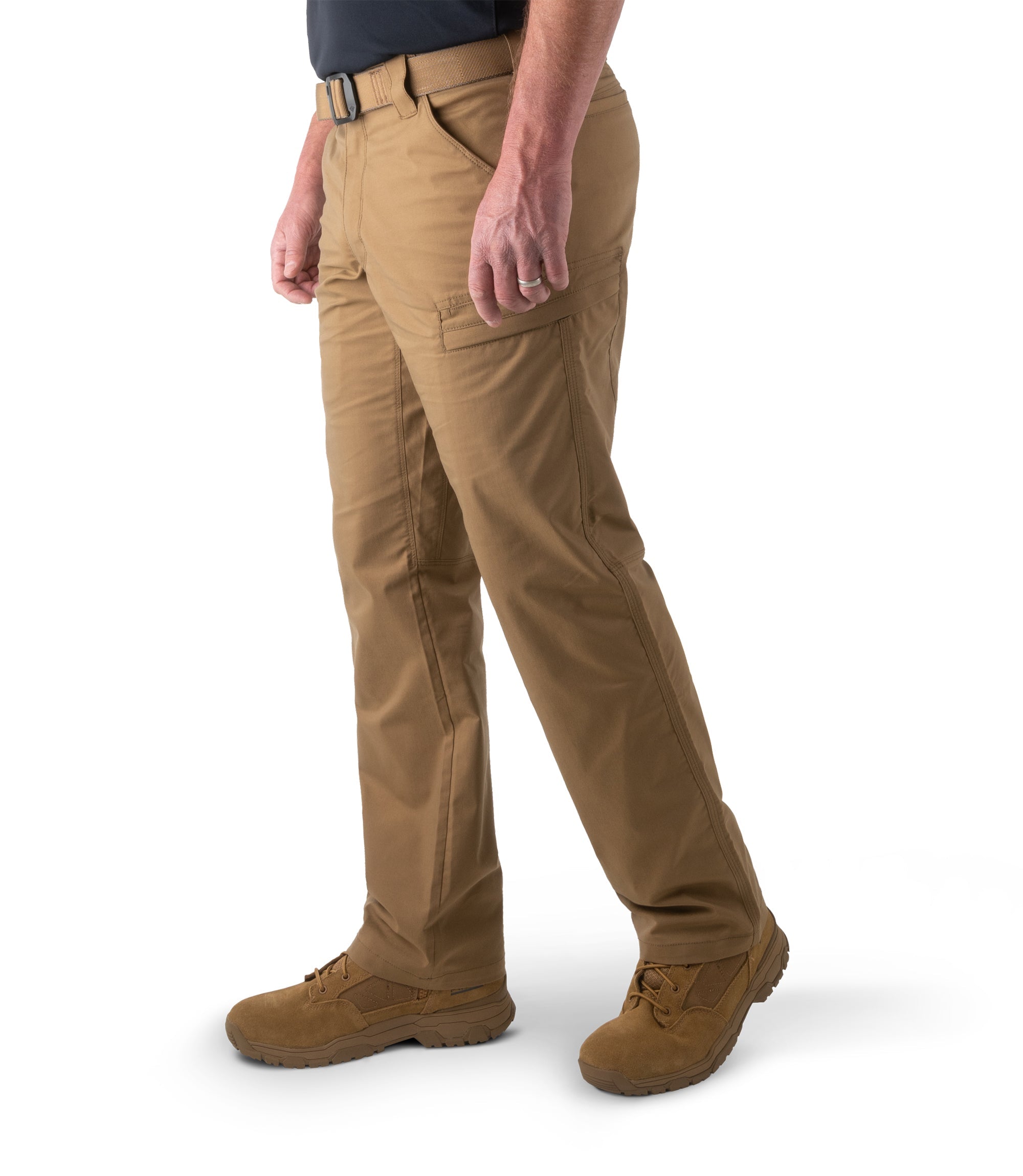 Side of Men's A2 Pant in the color Coyote Brown |color_coyote brown
