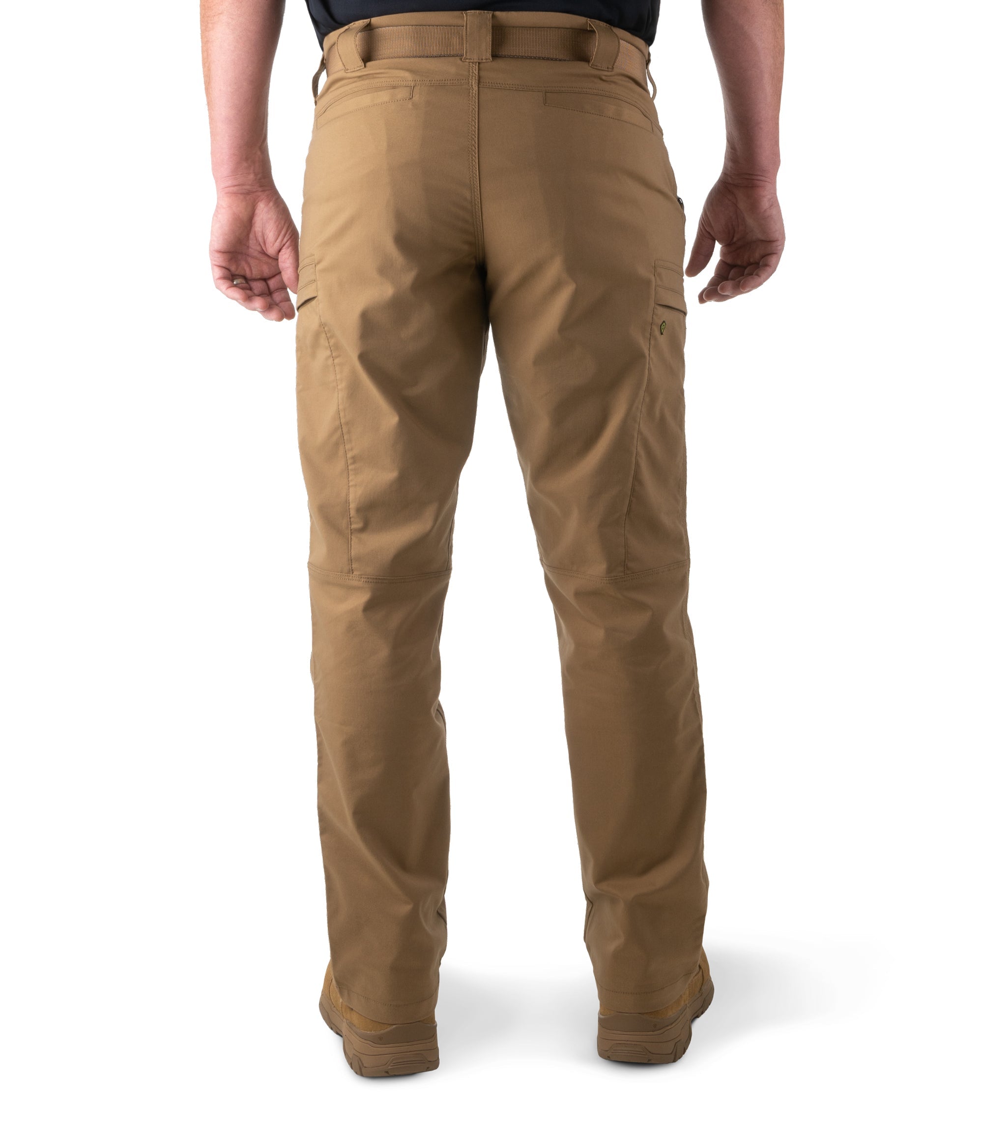Back of Men's A2 Pant in Coyote Brown |color_coyote brown