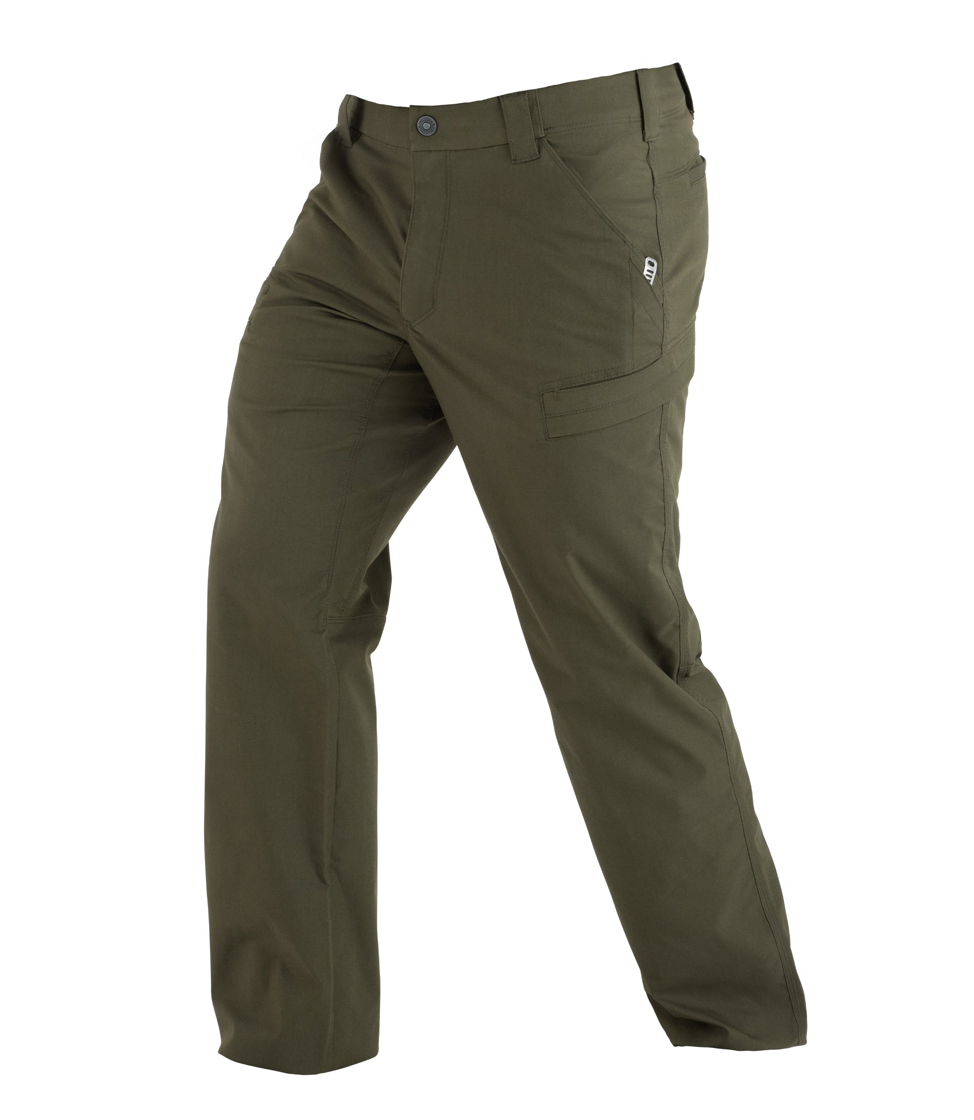Side ghosted of Men's A2 Pant in the color OD Green |color_od green