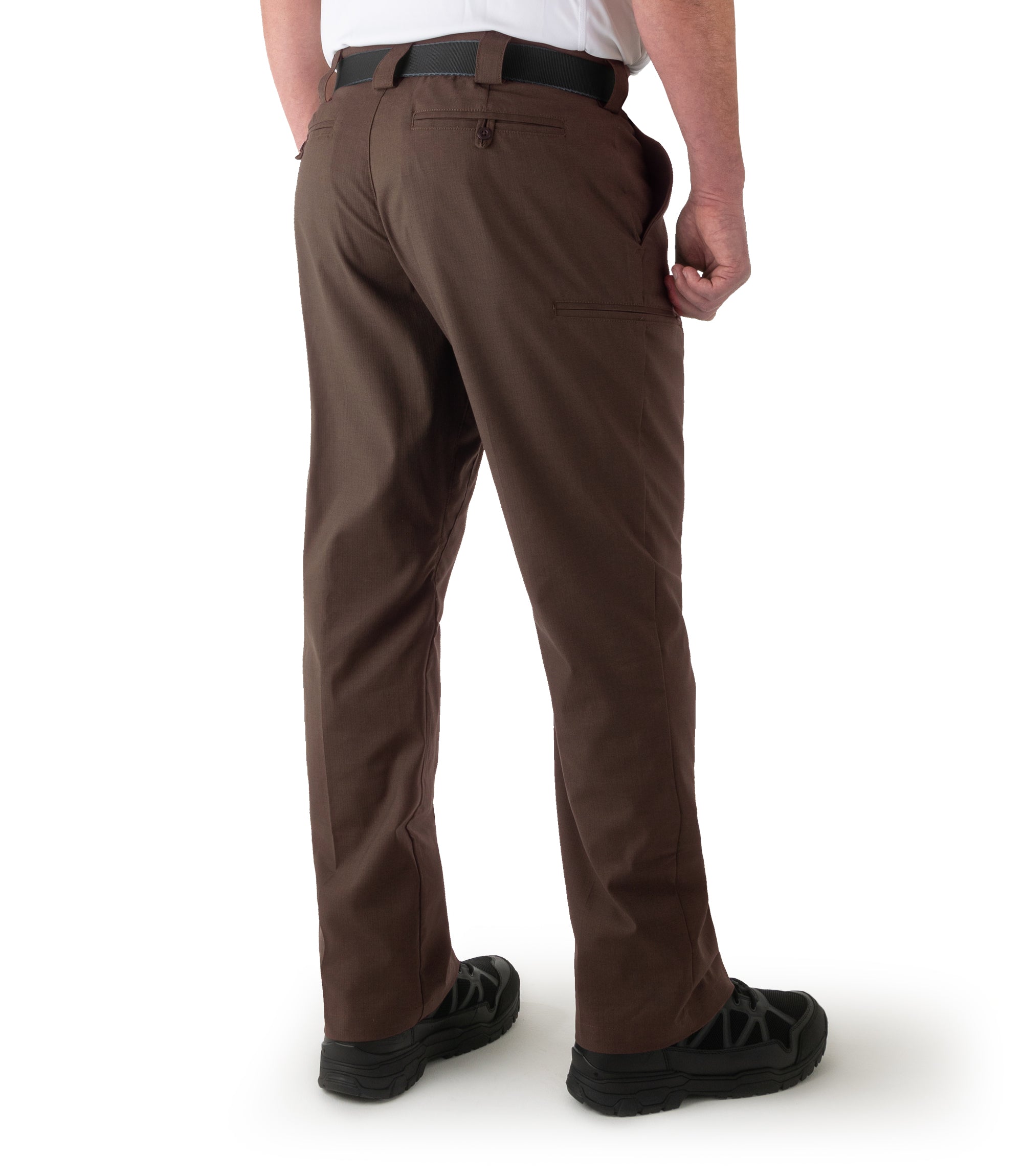 Side of Men's V2 Pro Duty 6 Pocket Pant in Kodiak Brown |color_kodiak brown