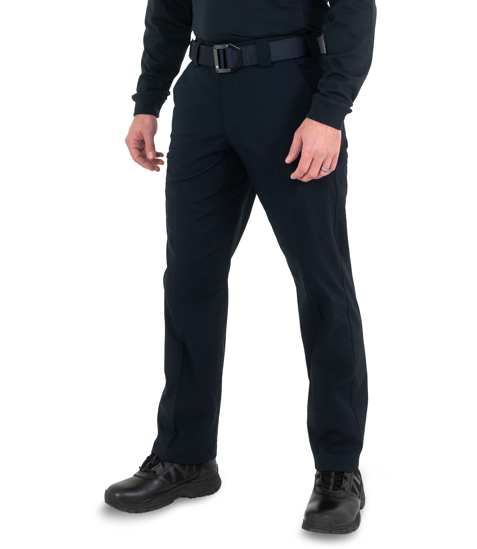 Side of Men's V2 Pro Duty 6 Pocket Pant in Midnight Navy |color_midnight navy