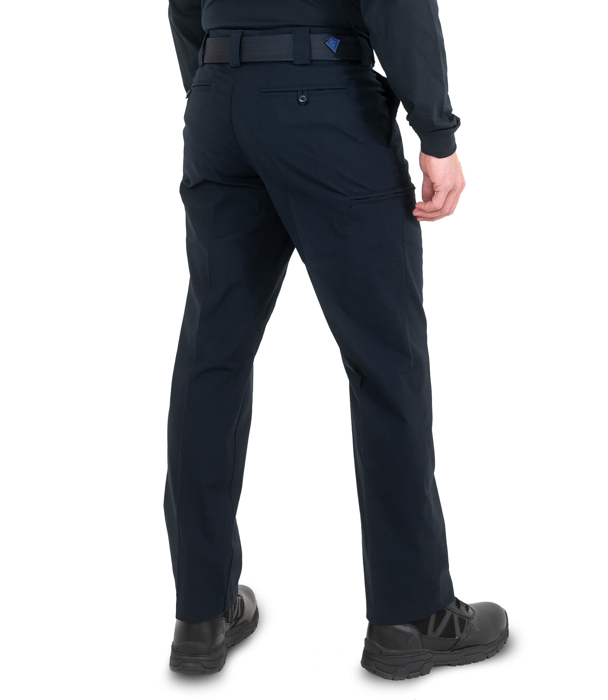 Side of Men's V2 Pro Duty 6 Pocket Pant in Midnight Navy |color_midnight navy