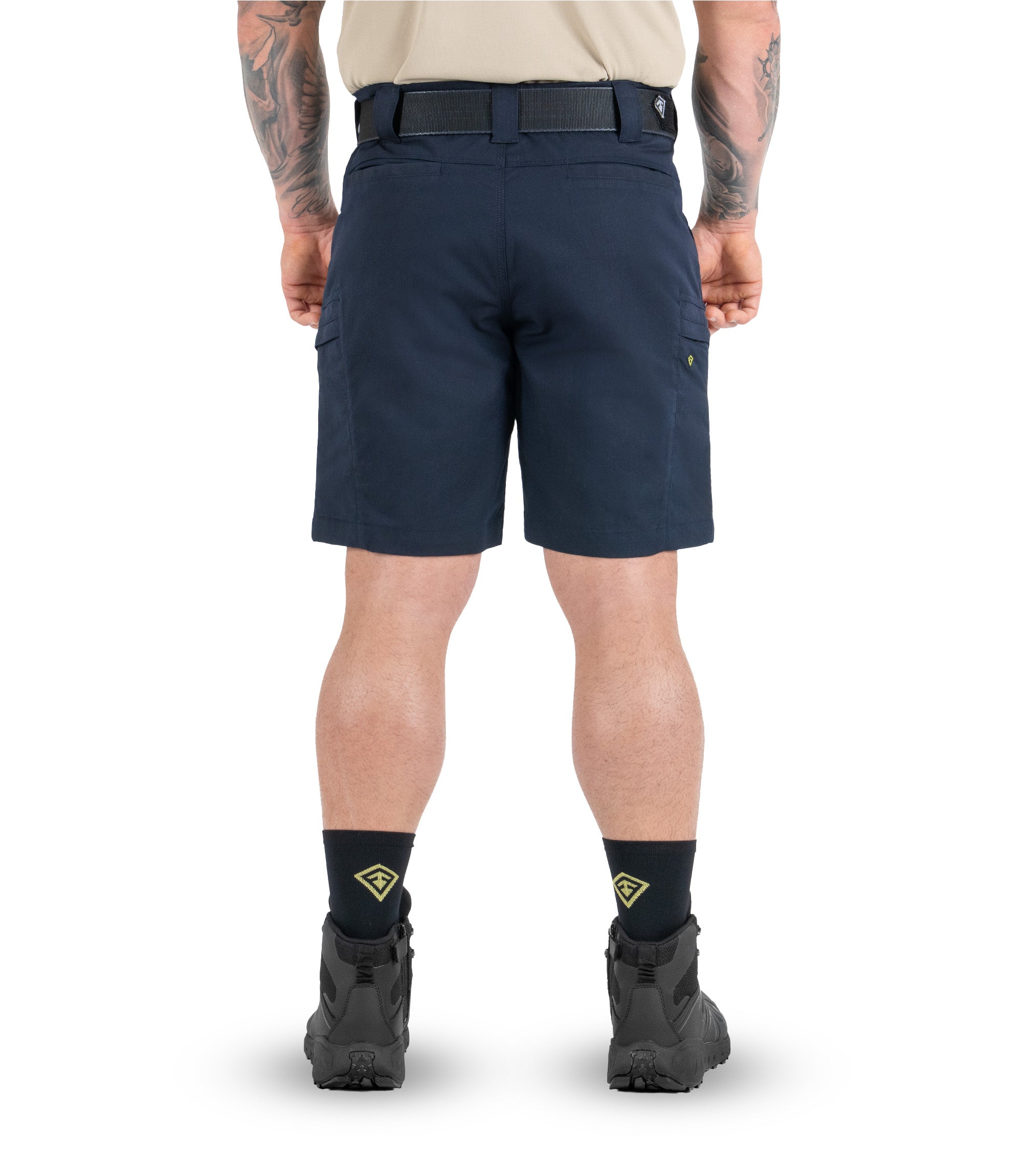 Back view of Men's A2 Short in Midnight Navy|color_midnight navy