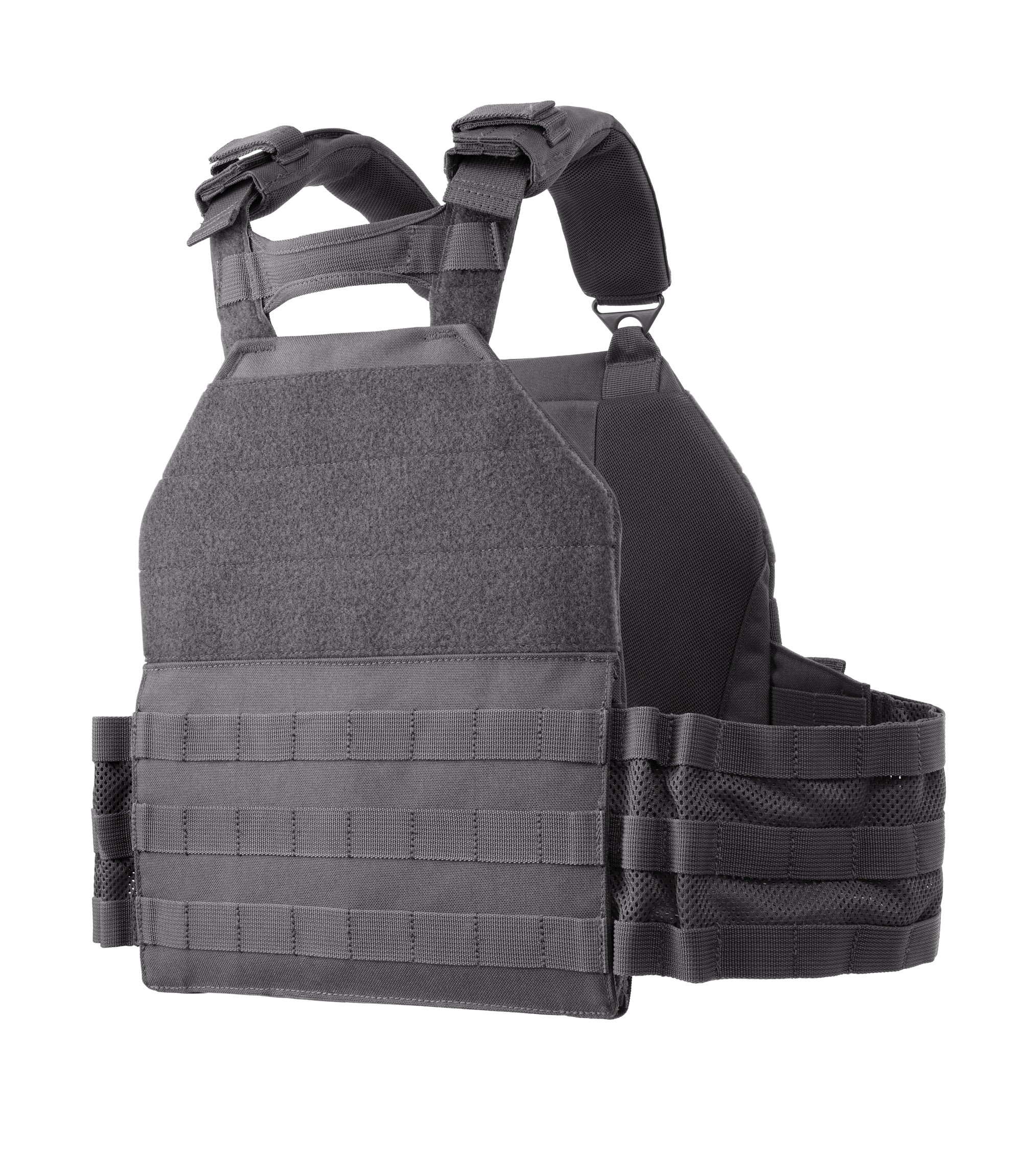 Back view of Specialist Plate Rack in Wolf Grey |color_wolf grey