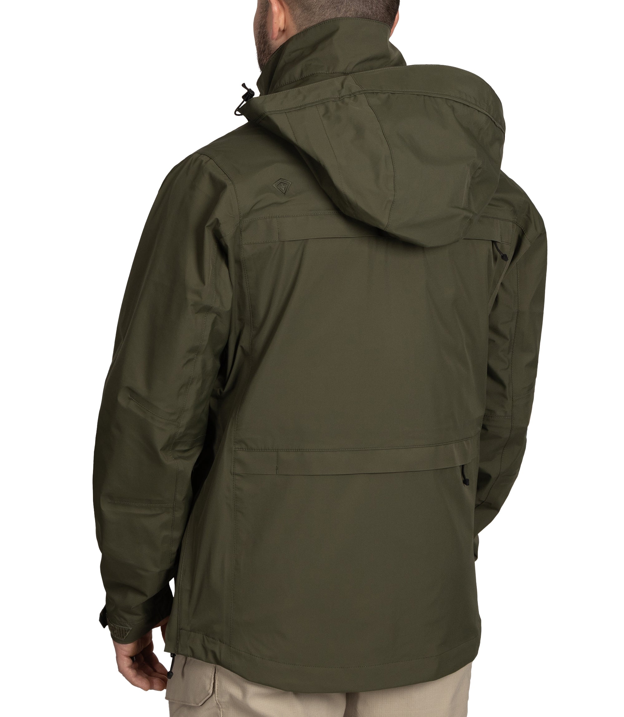 Side of Men's Tactix 3-In-1 System Parka in OD Green |color_od green