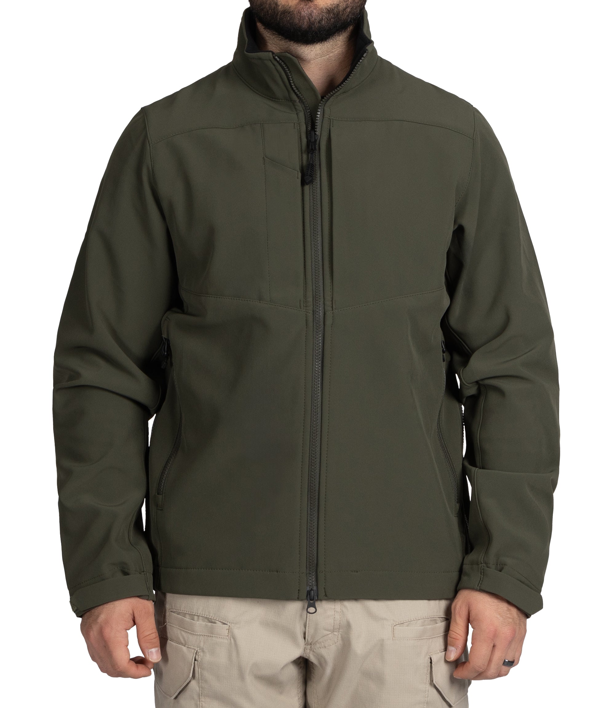 Front of Men's Tactix 3-In-1 System Parka in OD Green |color_od green