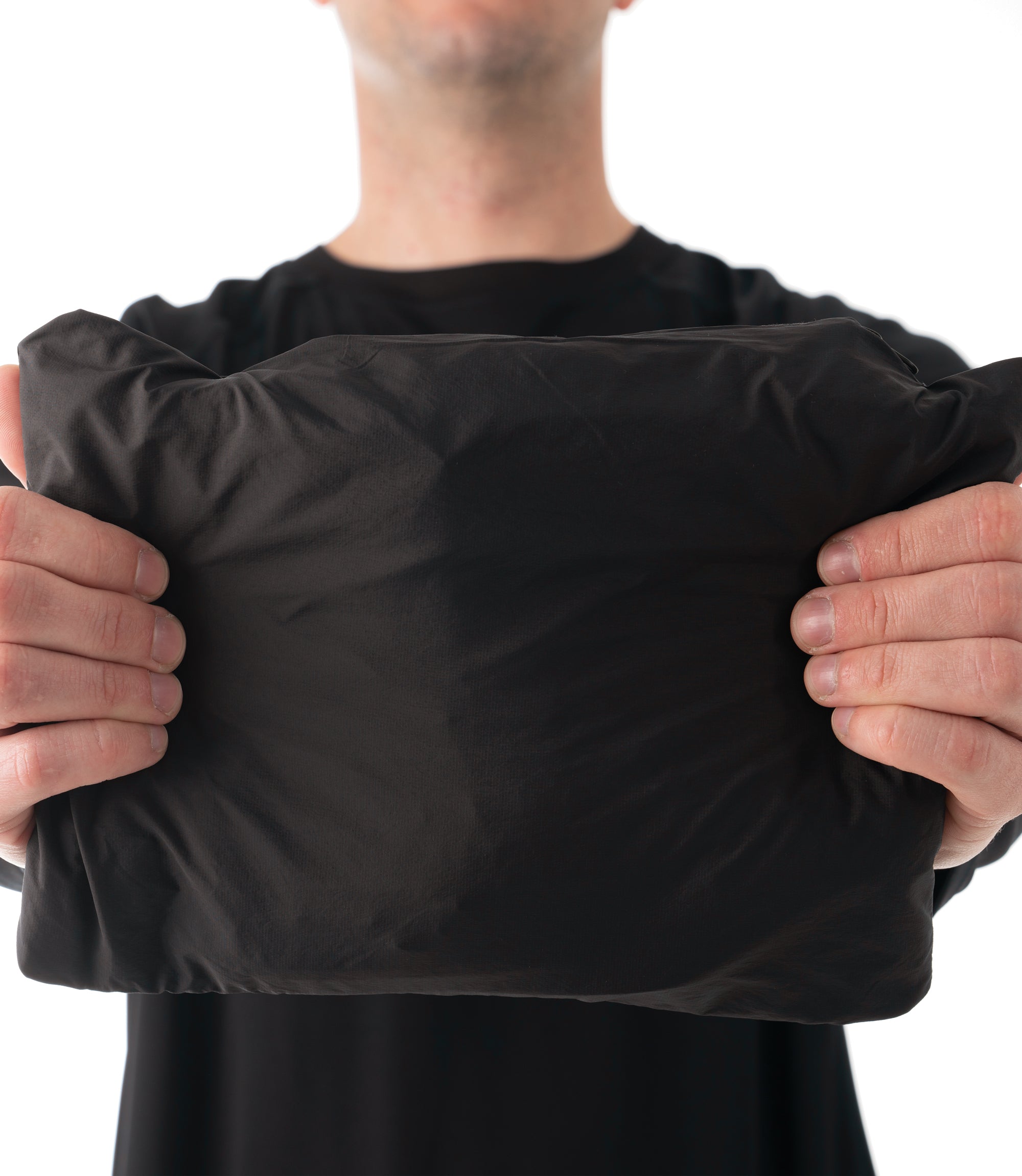 Packed In view of Men's Pack-It Jacket in Black |color_black