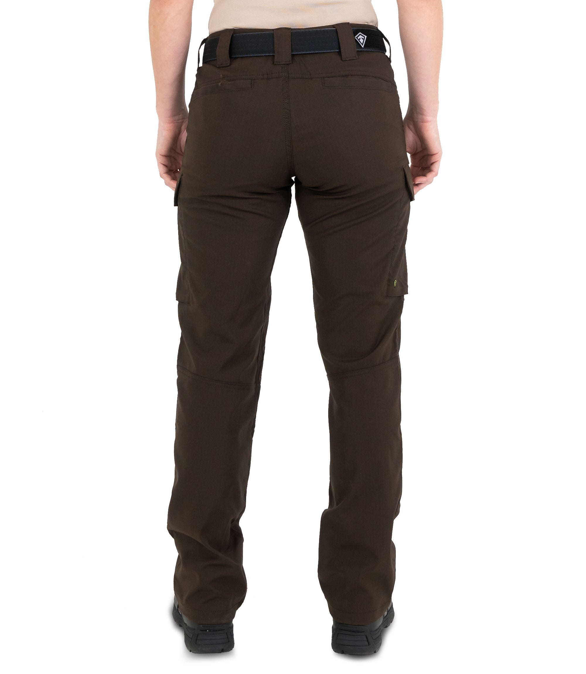 Back of Women's V2 Tactical Pants in Kodiak Brown |color_kodiak brown