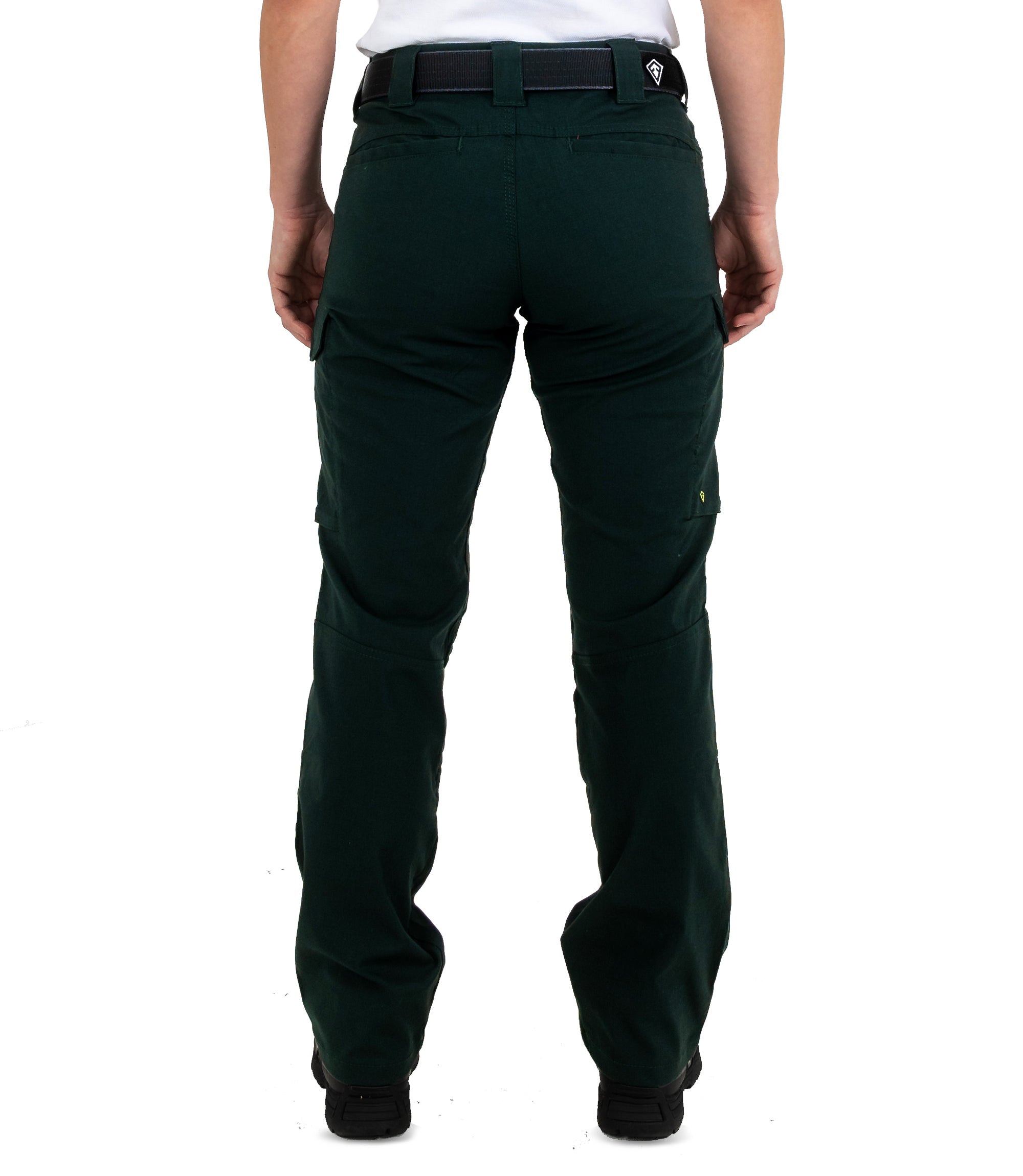 Back of Women's V2 Tactical Pants in Spruce Green |color_spruce green