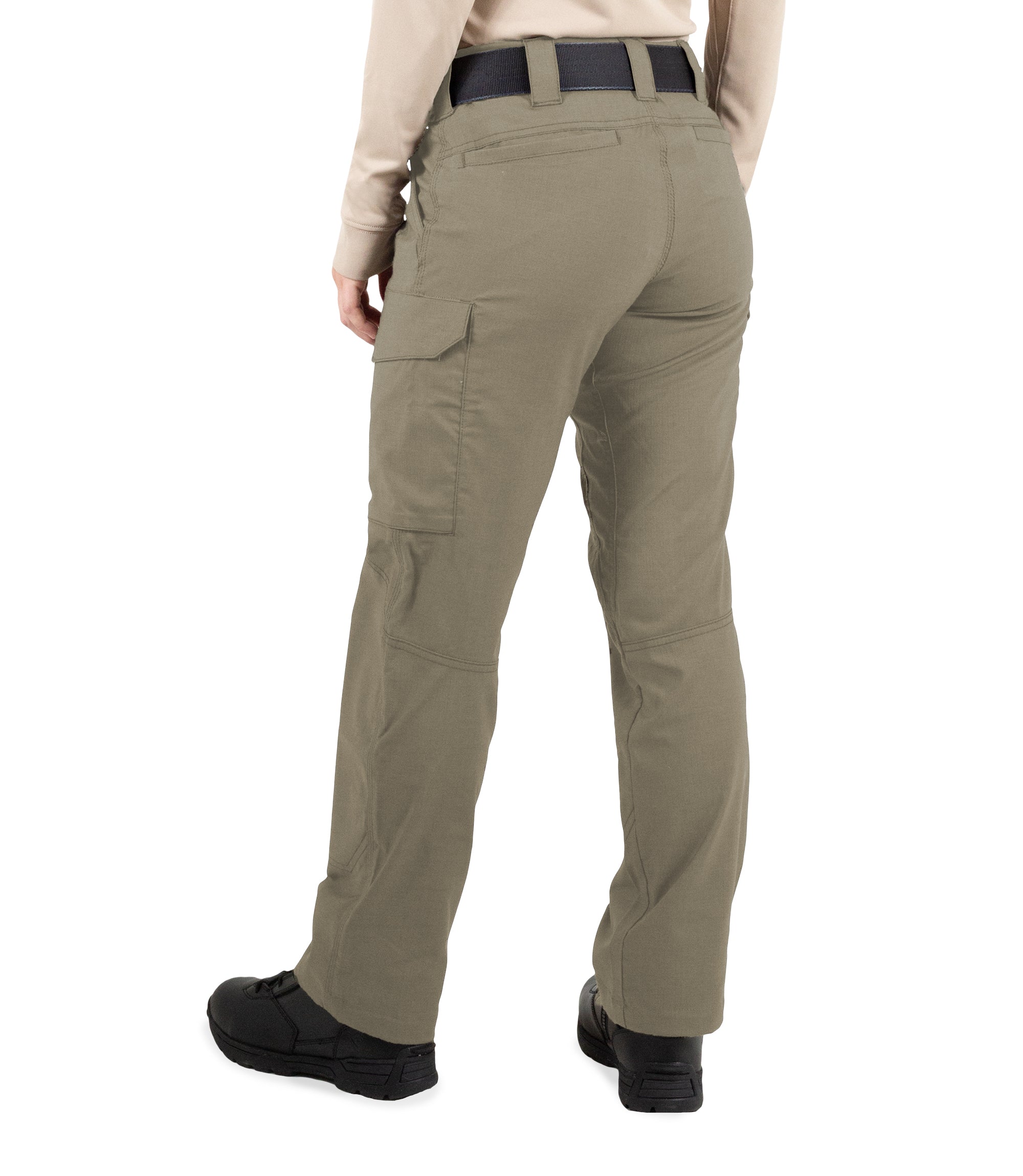 Side of Women's V2 Tactical Pants in Ranger Green |color_ranger green