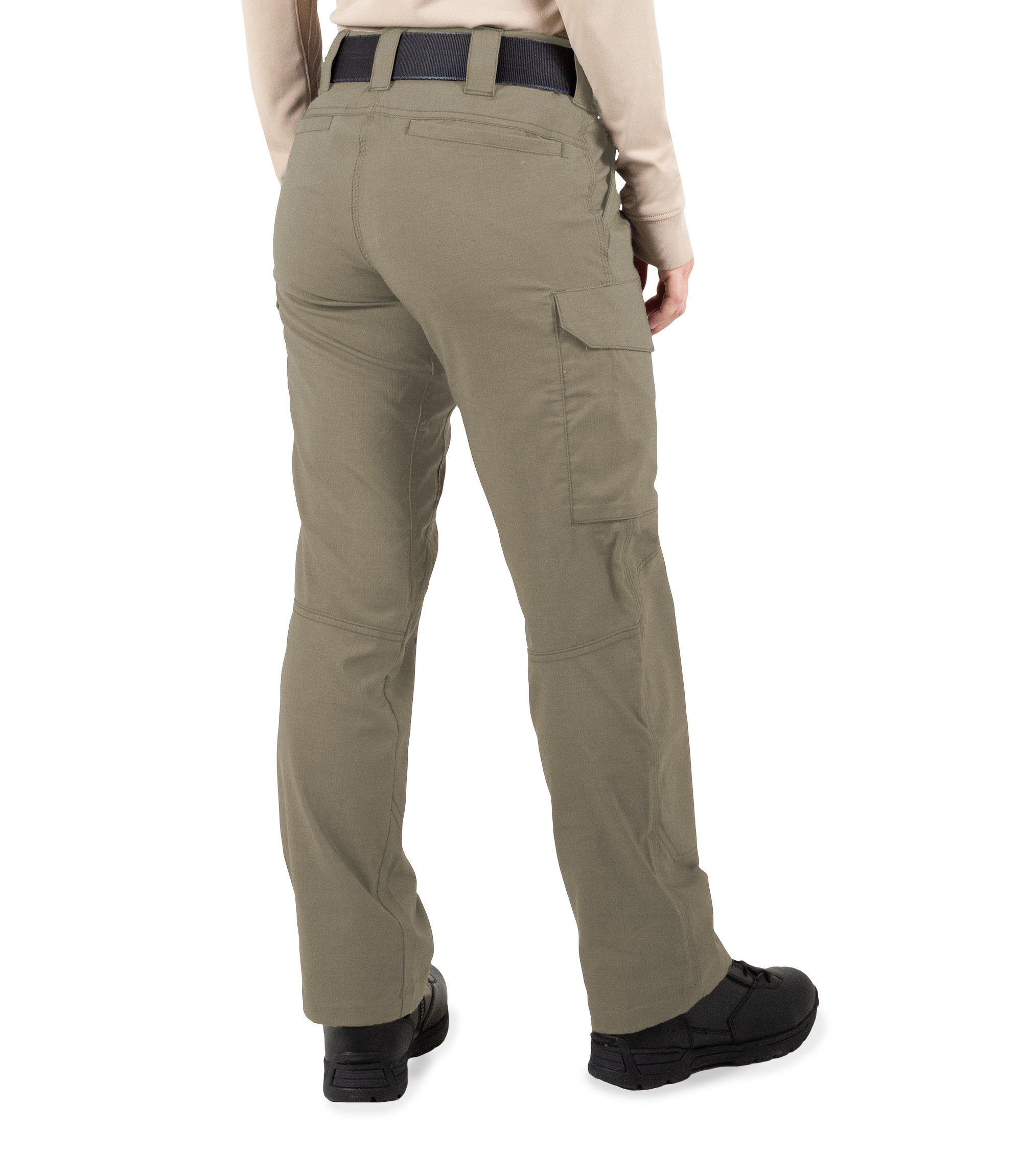 Side of Women's V2 Tactical Pants in Ranger Green |color_ranger green