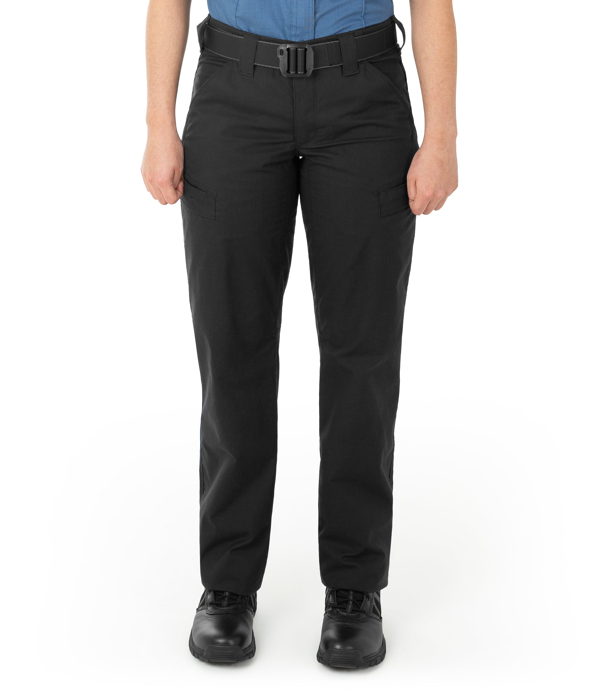 Front of Women's A2 Pant in Black |color_black