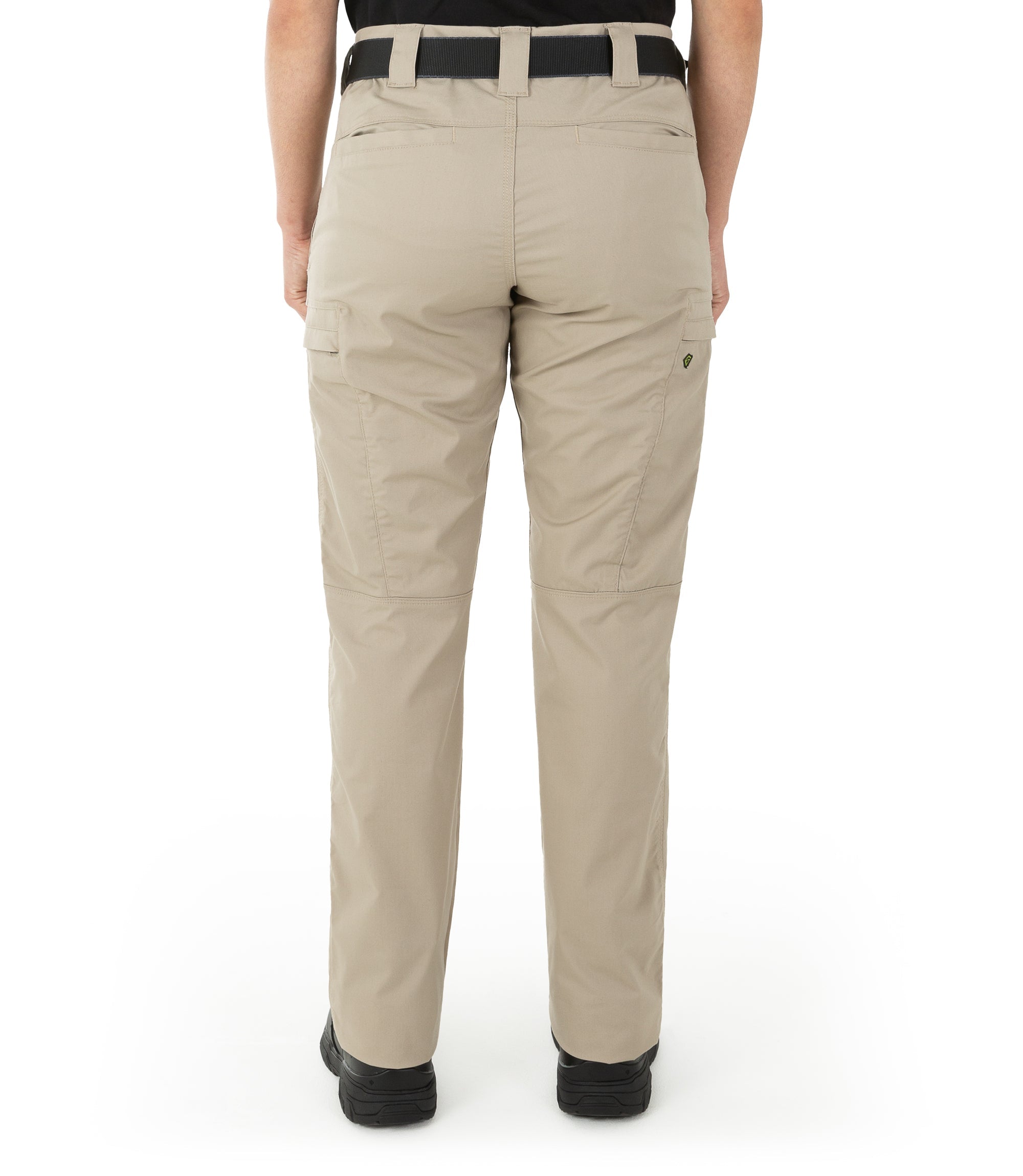 Back of Women's A2 Pant in Khaki |color_khaki