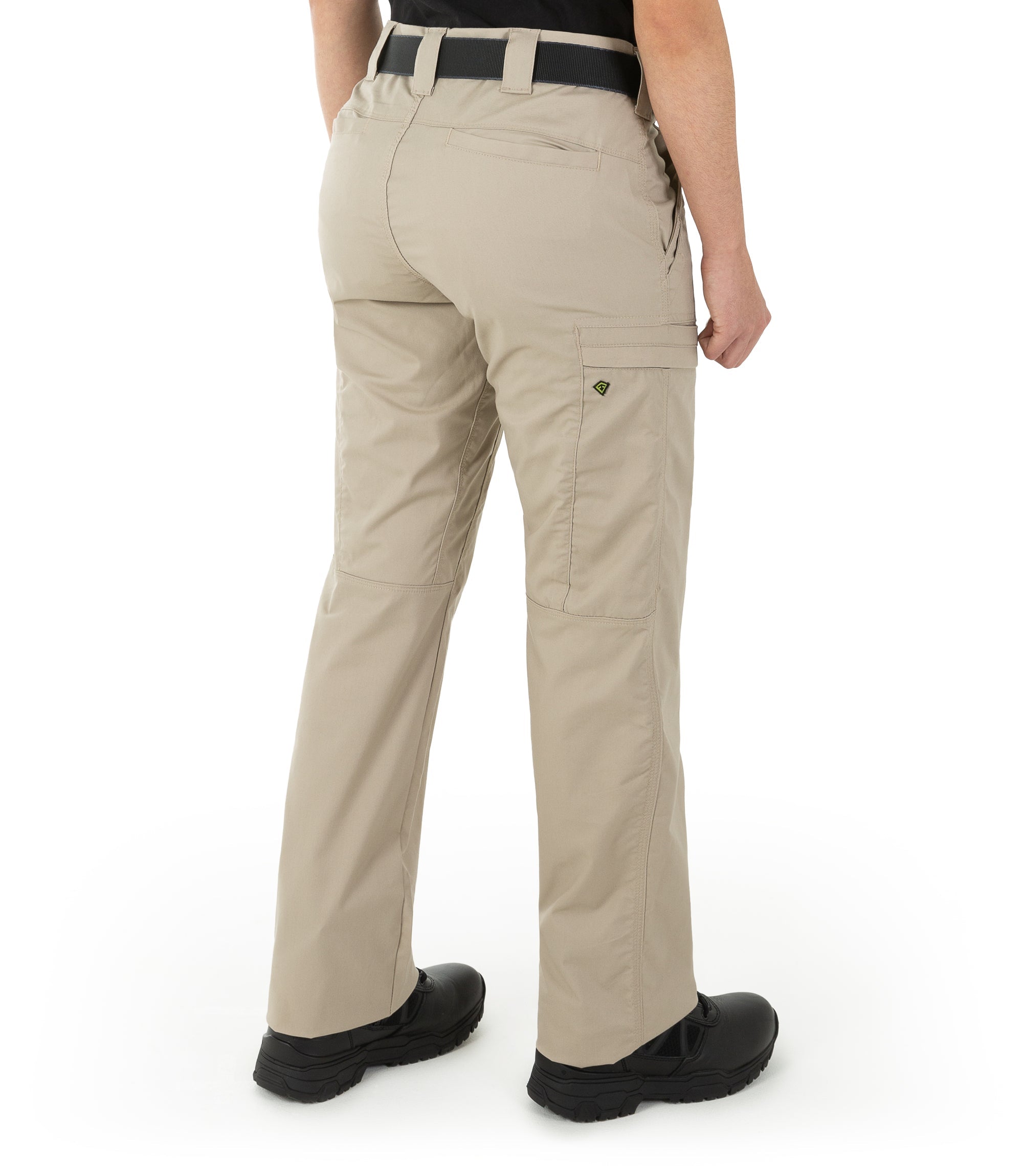 Side of Women's A2 Pant in Khaki |color_khaki