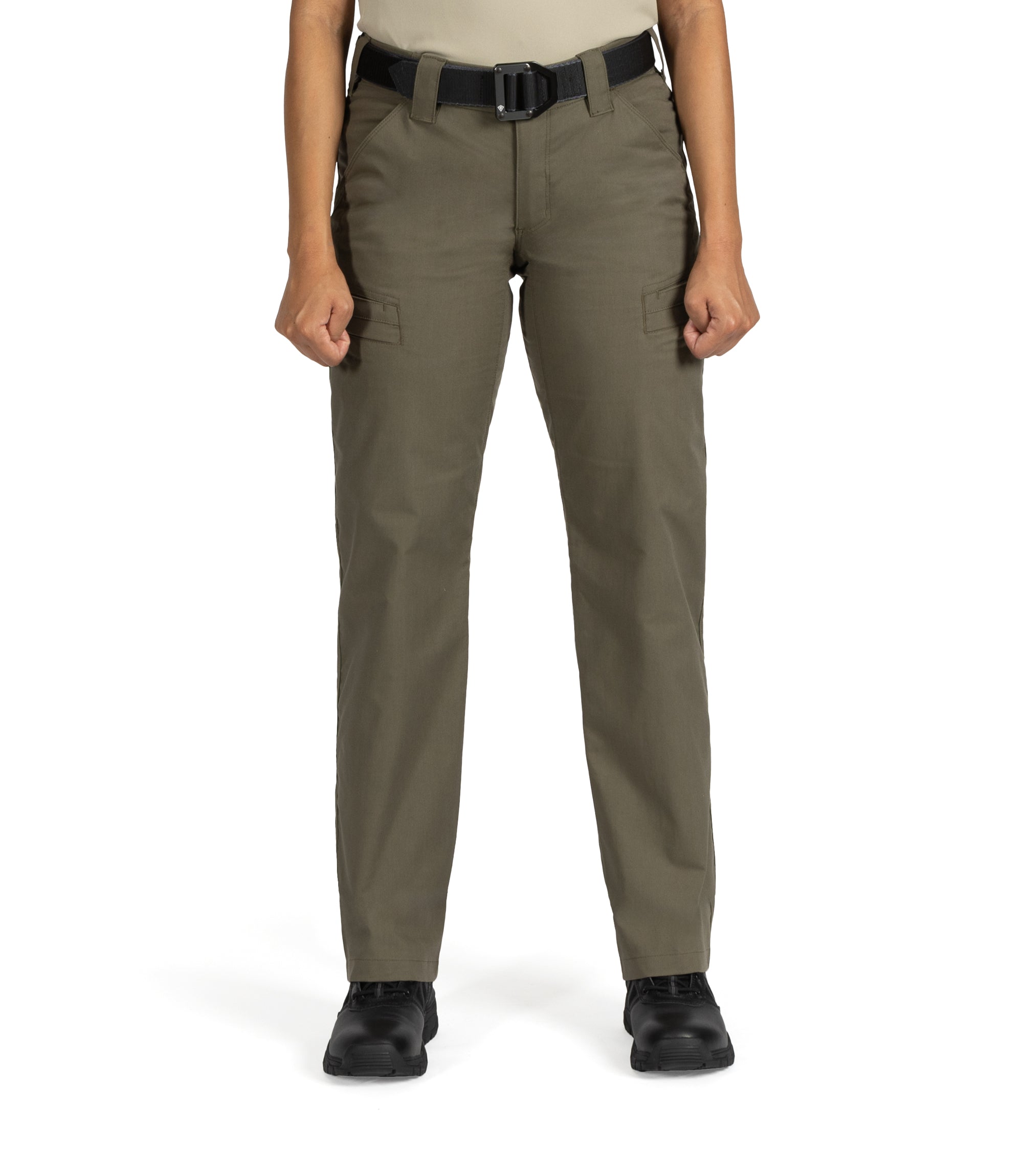 Front of Women's A2 Pant in Ranger Green |color_ranger green