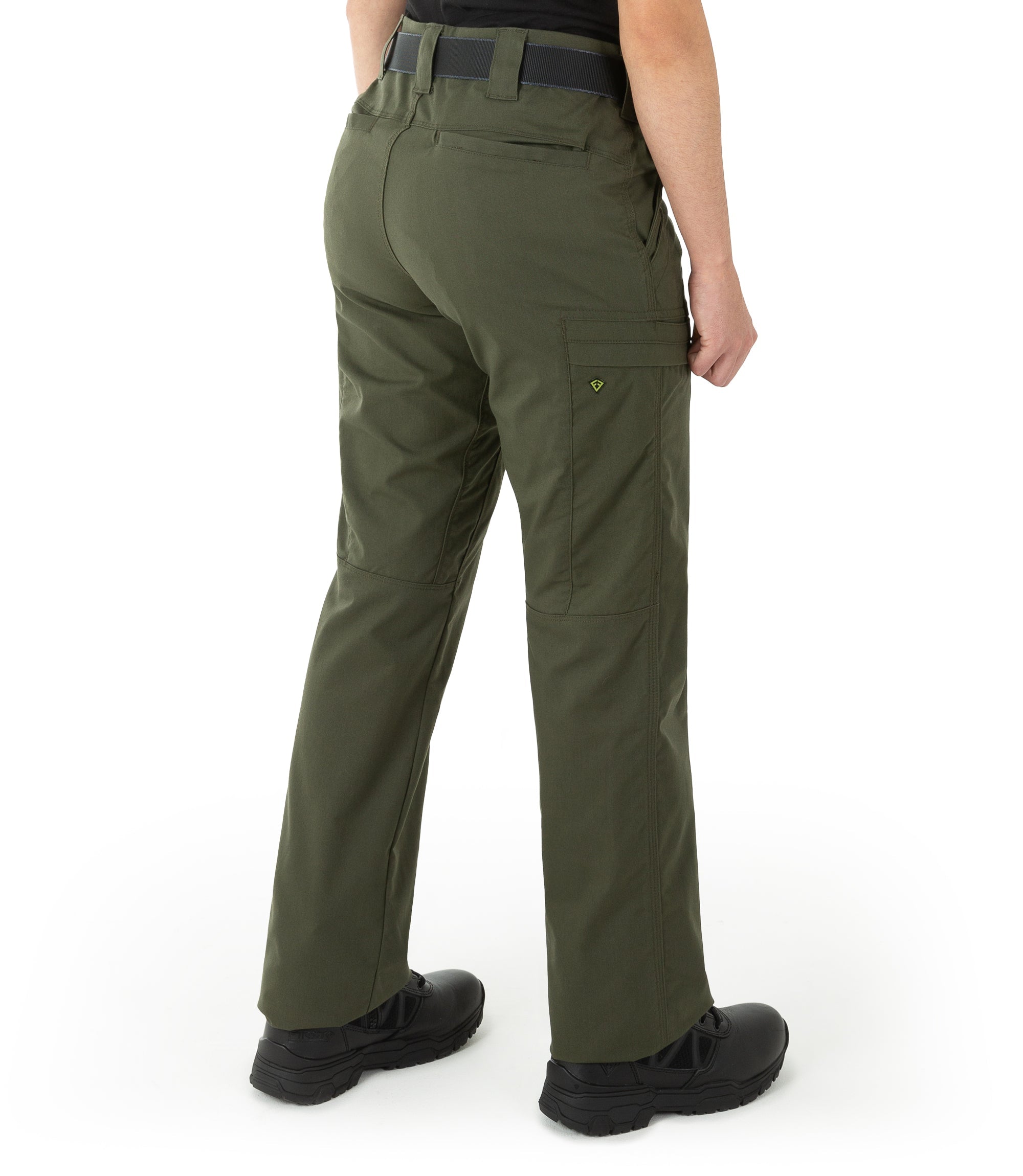 Side of Women's A2 Pant in OD Green |color_od green