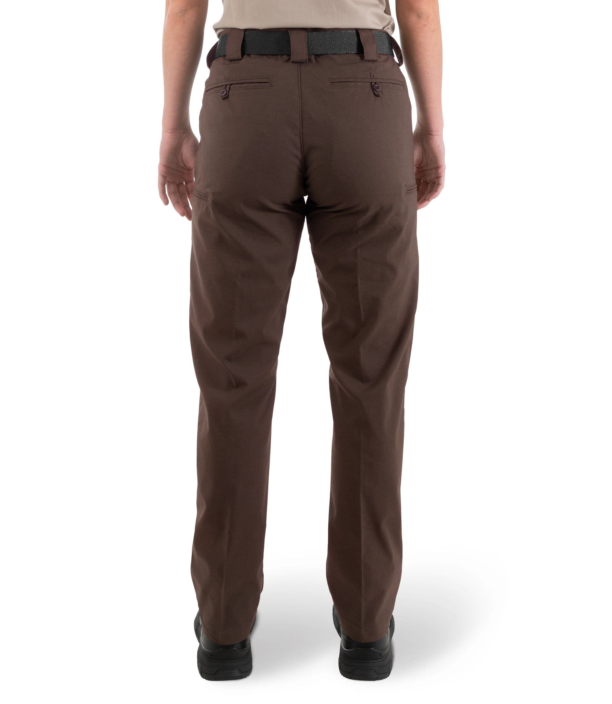 Back of Women's V2 PRO DUTY™ 6 Pocket Pant in Kodiak Brown |color_kodiak brown