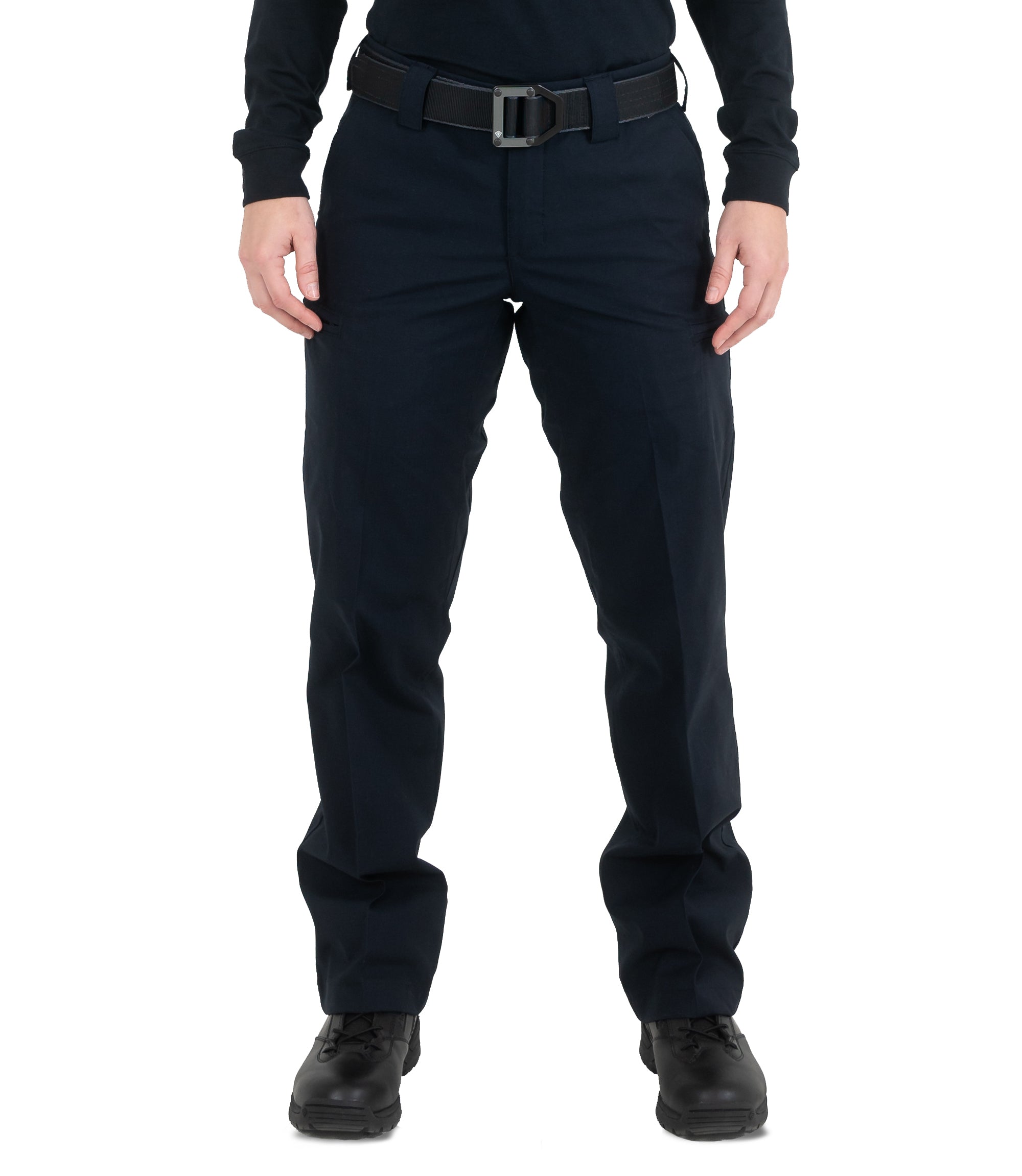 Front of Women's V2 PRO DUTY™ 6 Pocket Pant in Midnight Navy |color_midnight navy
