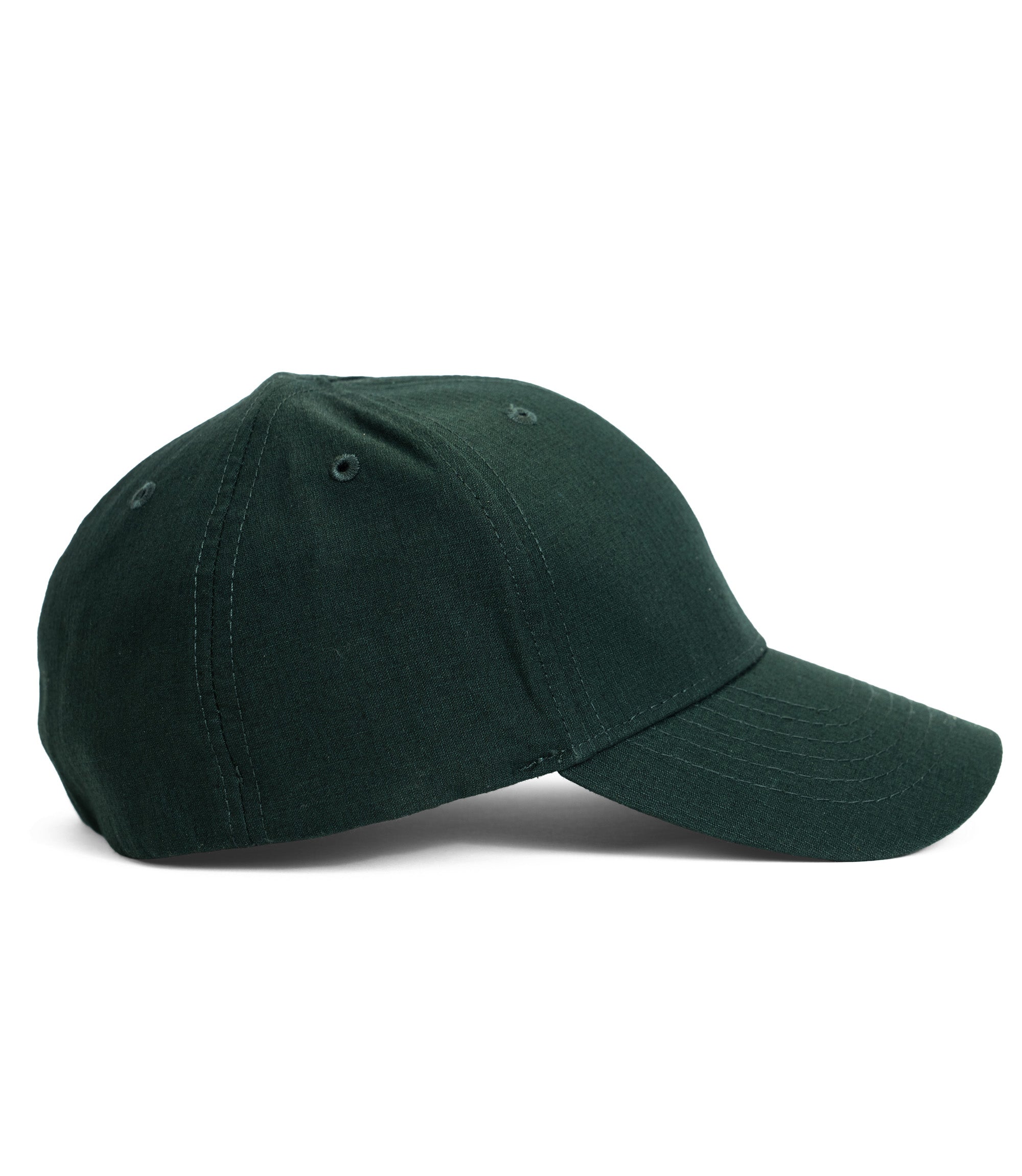 Side view photo of FT Flex hat in color spruce green |color_spruce green