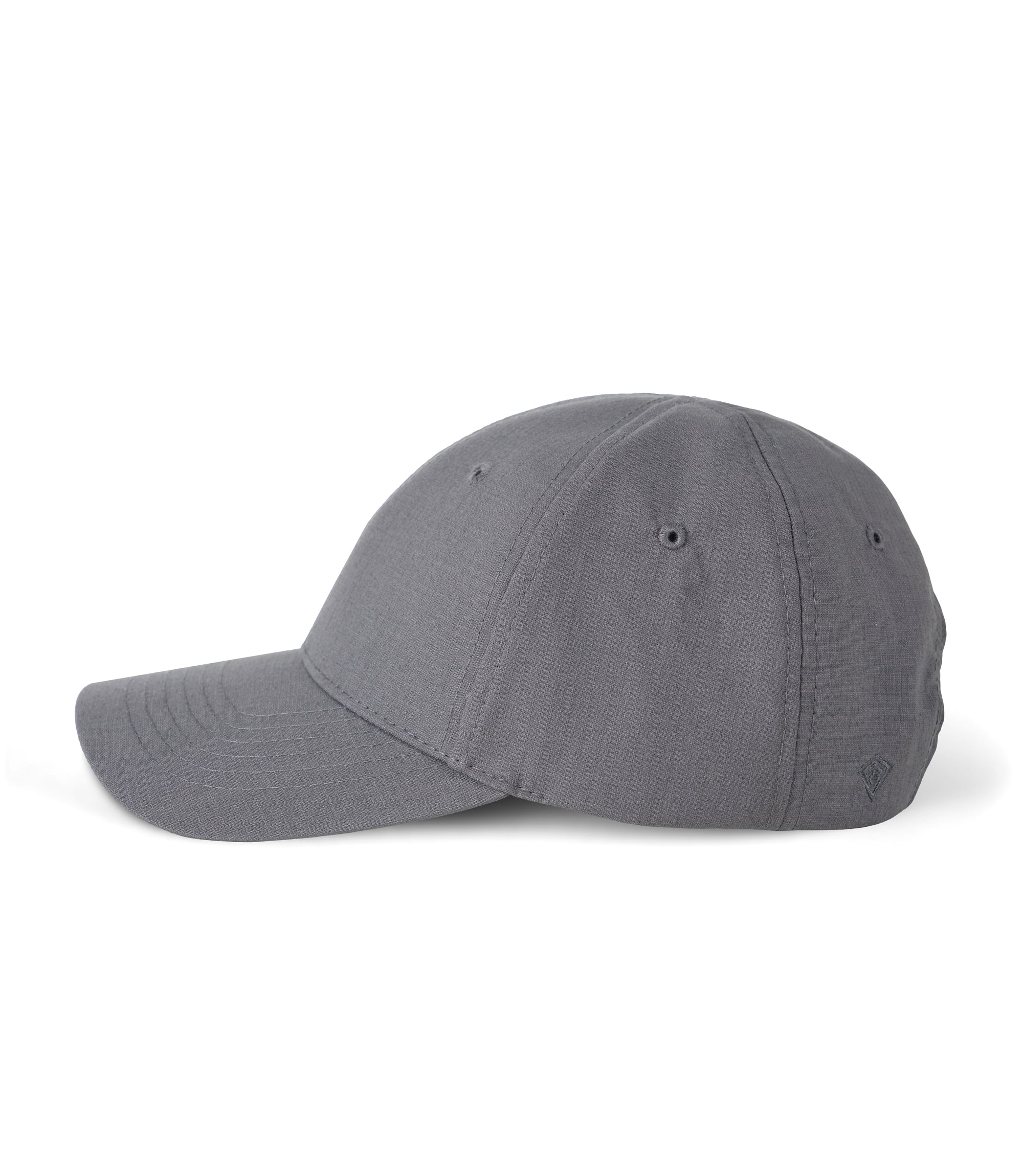 Left Side view of V2 Uniform Hat in Wolf Grey |color_wolf grey