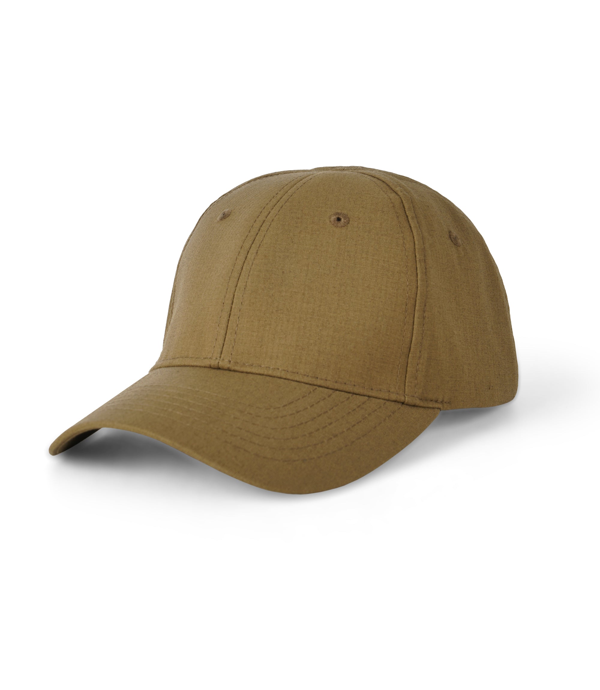Front Left View of V2 Uniform Hat in Coyote Brown |color_coyote brown