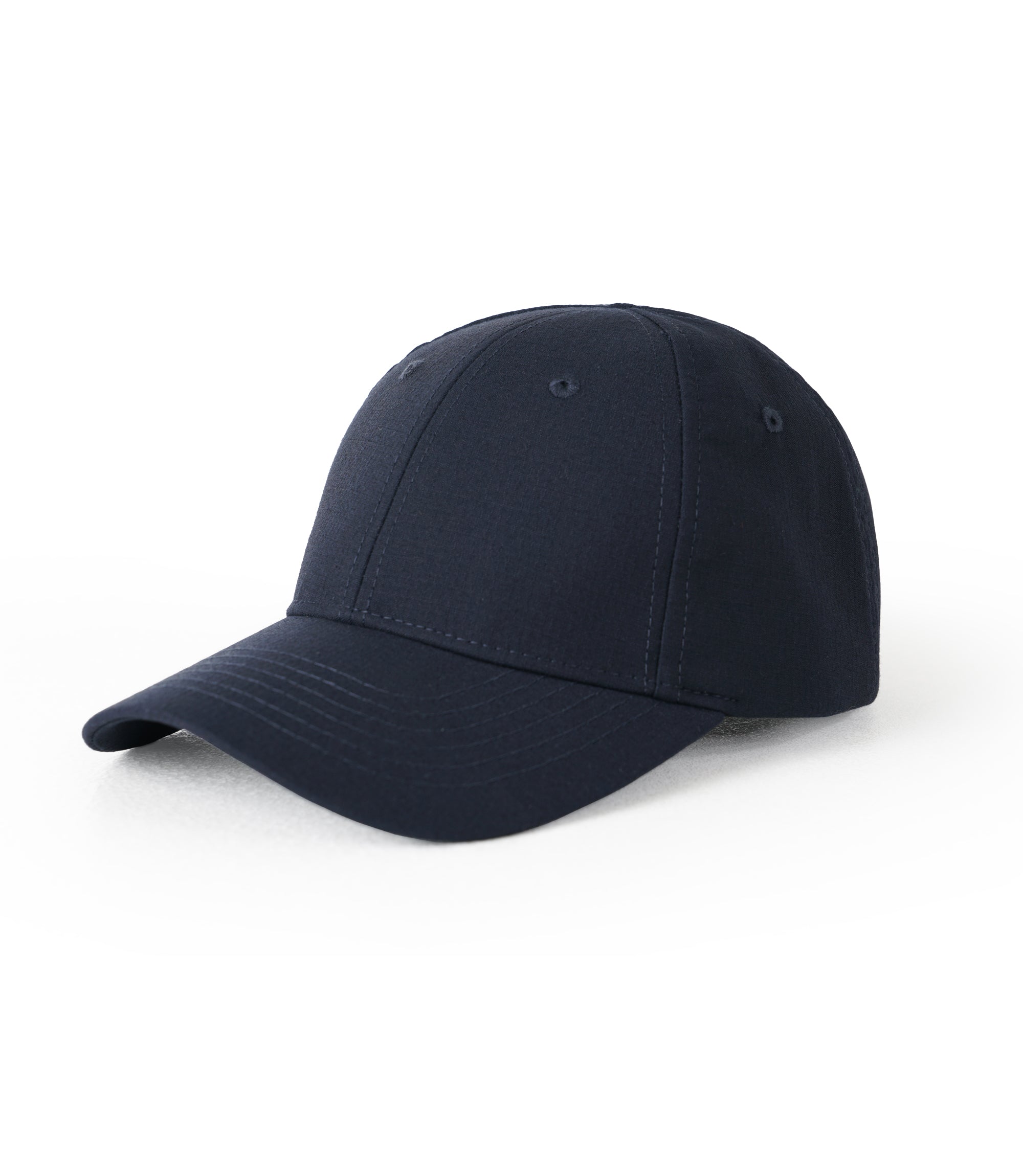 Front Left View of V2 Uniform Hat in Midnight Navy |color_midnight navy