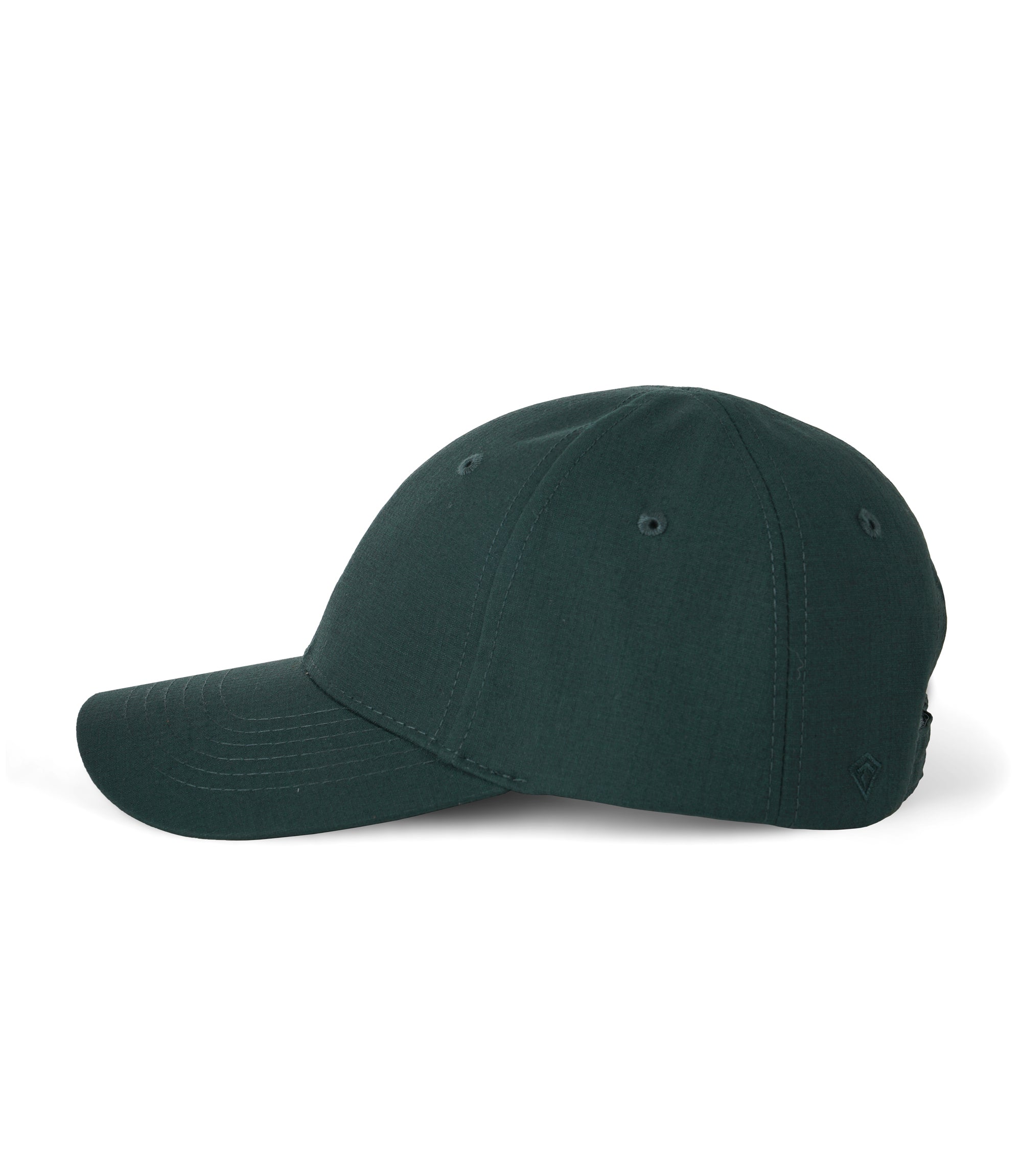 Left Side view of V2 Uniform Hat in Spruce Green |color_spruce green