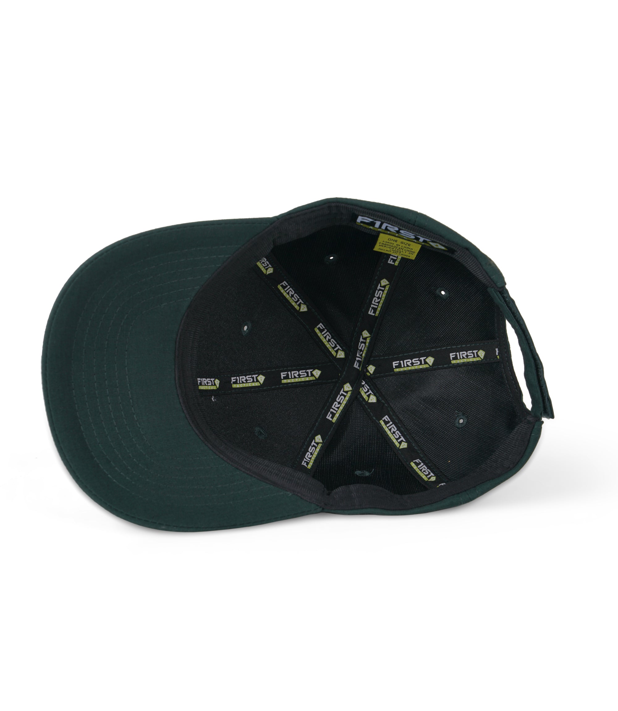 Inside view of V2 Uniform Hat in Spruce Green |color_spruce green