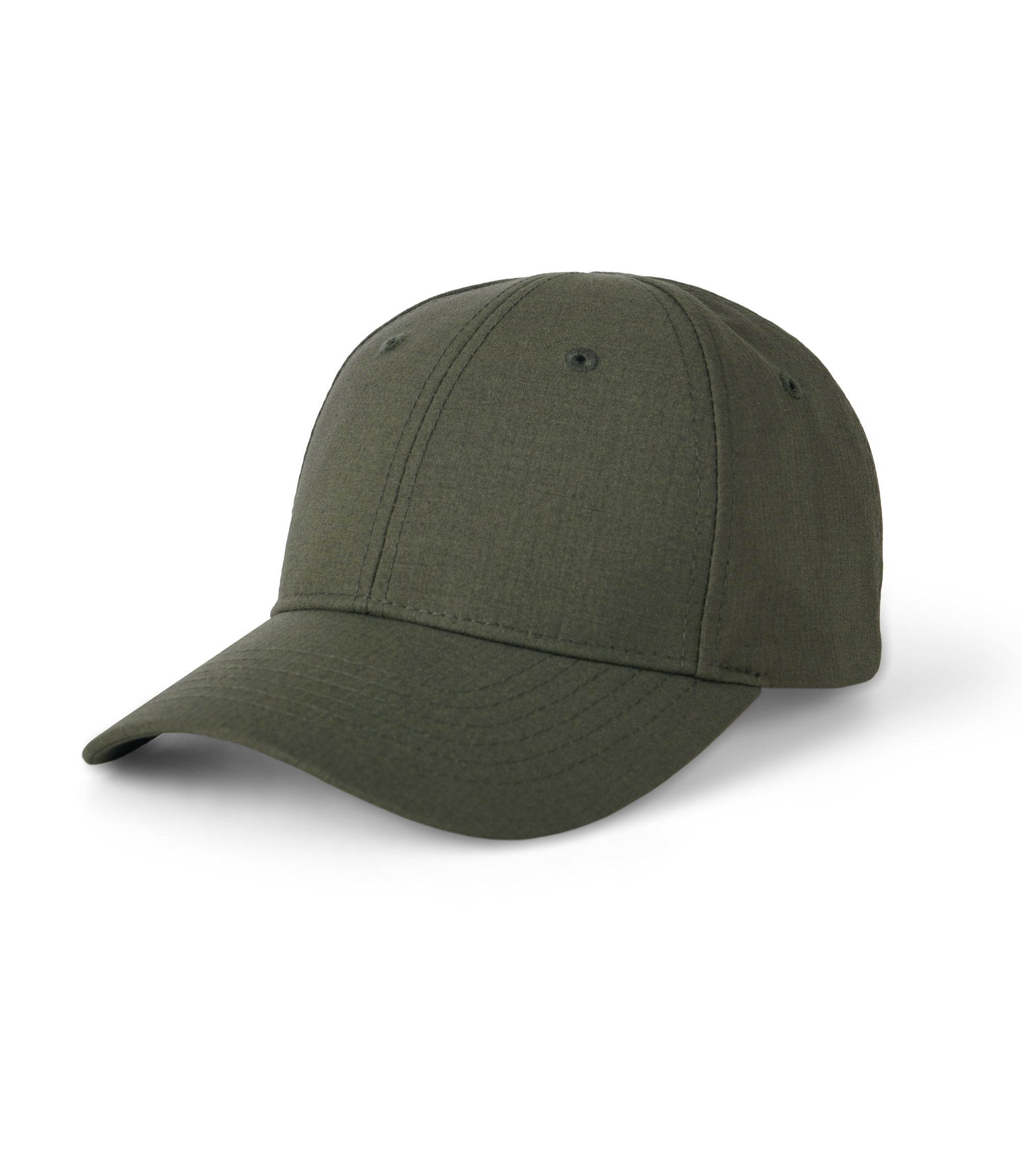 Front Left View of V2 Uniform Hat in OD Green |color_od green