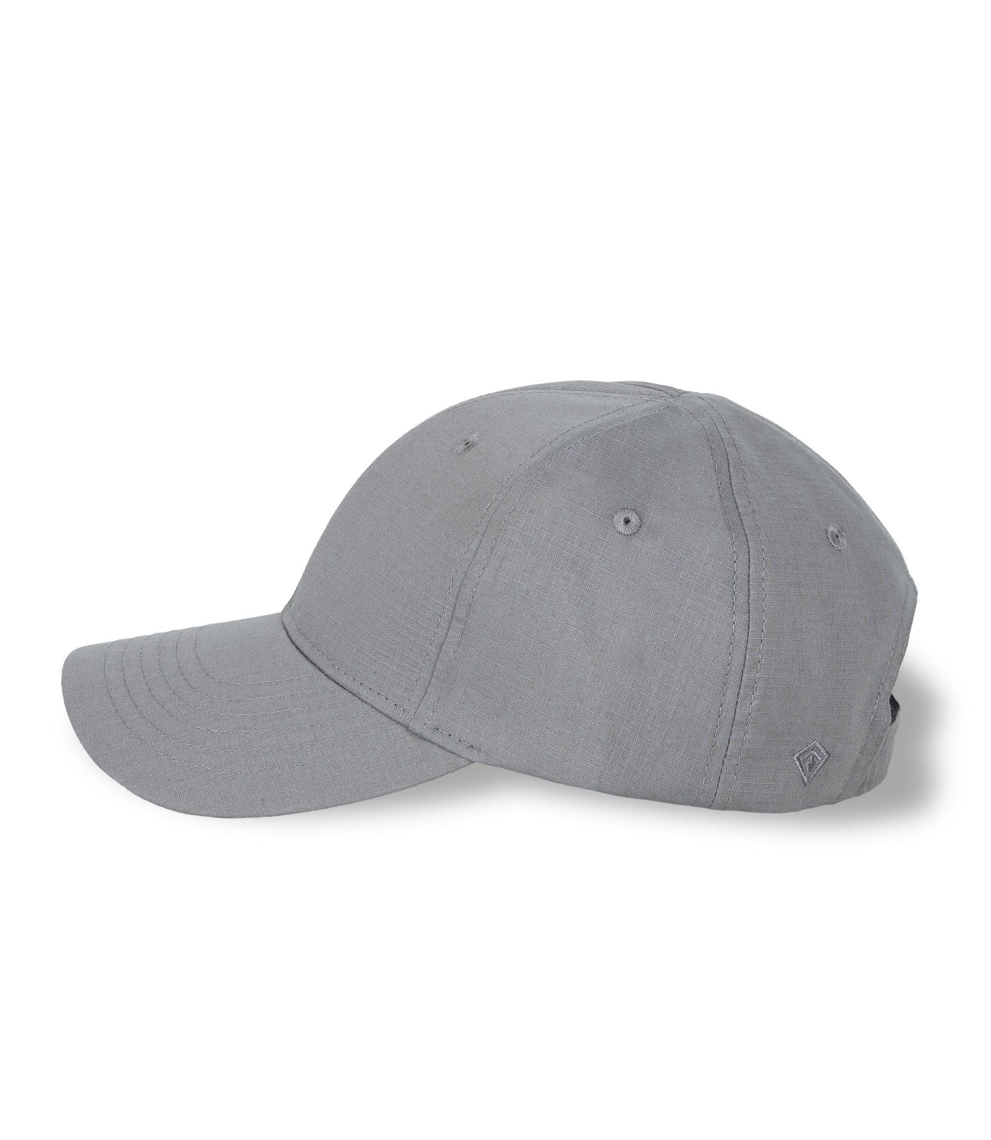 Left Side view of V2 Uniform Hat in Nickel Grey |color_Nickel Grey