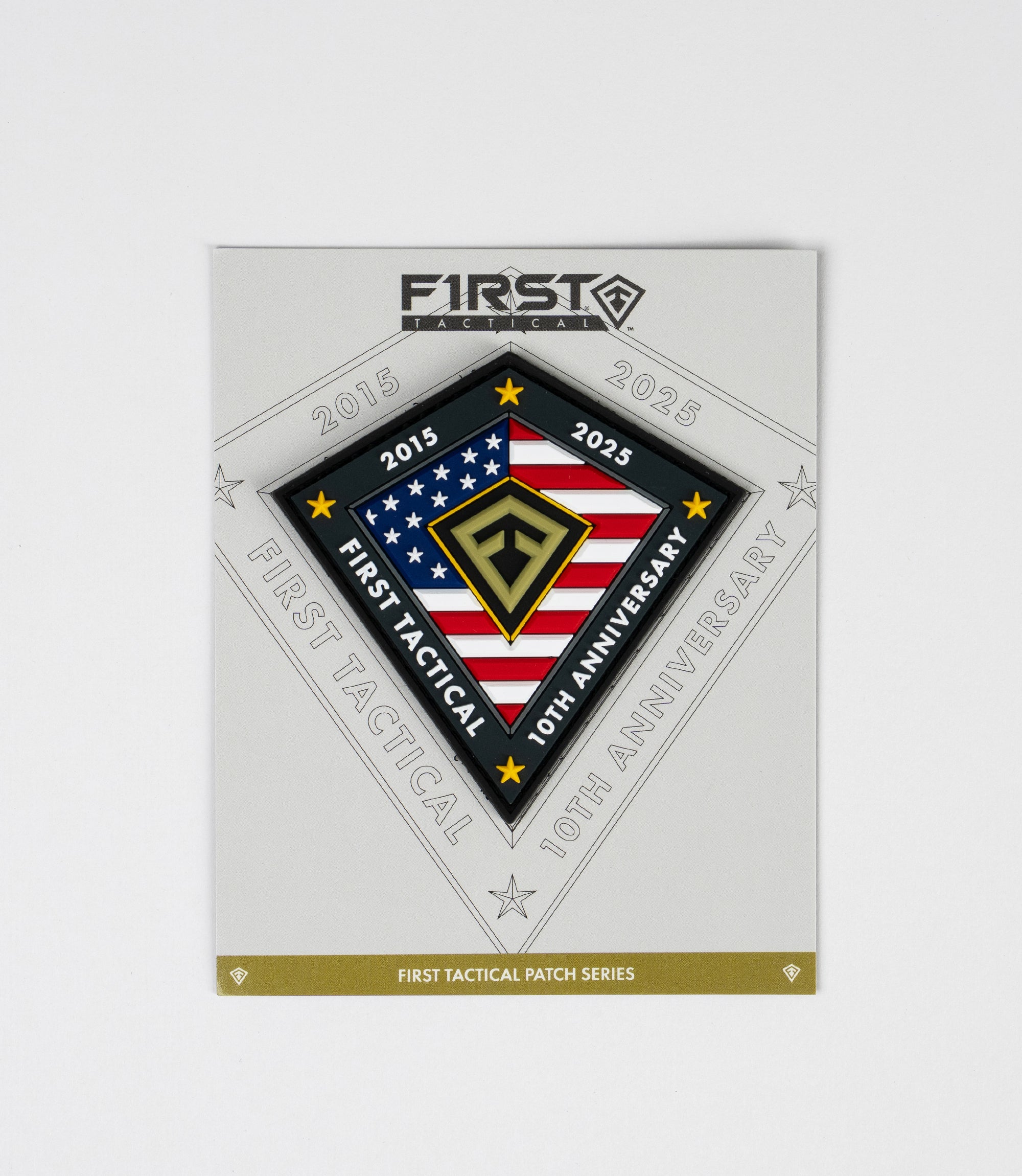 10 Year Anniversary Patch with packaging image