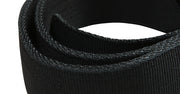La sangle robuste et haute densité est solide, conçue avec un bord en sergé pour une alimentation plus fluide de la boucle de ceinture et incurvée de manière ergonomique pour suivre la taille naturelle.