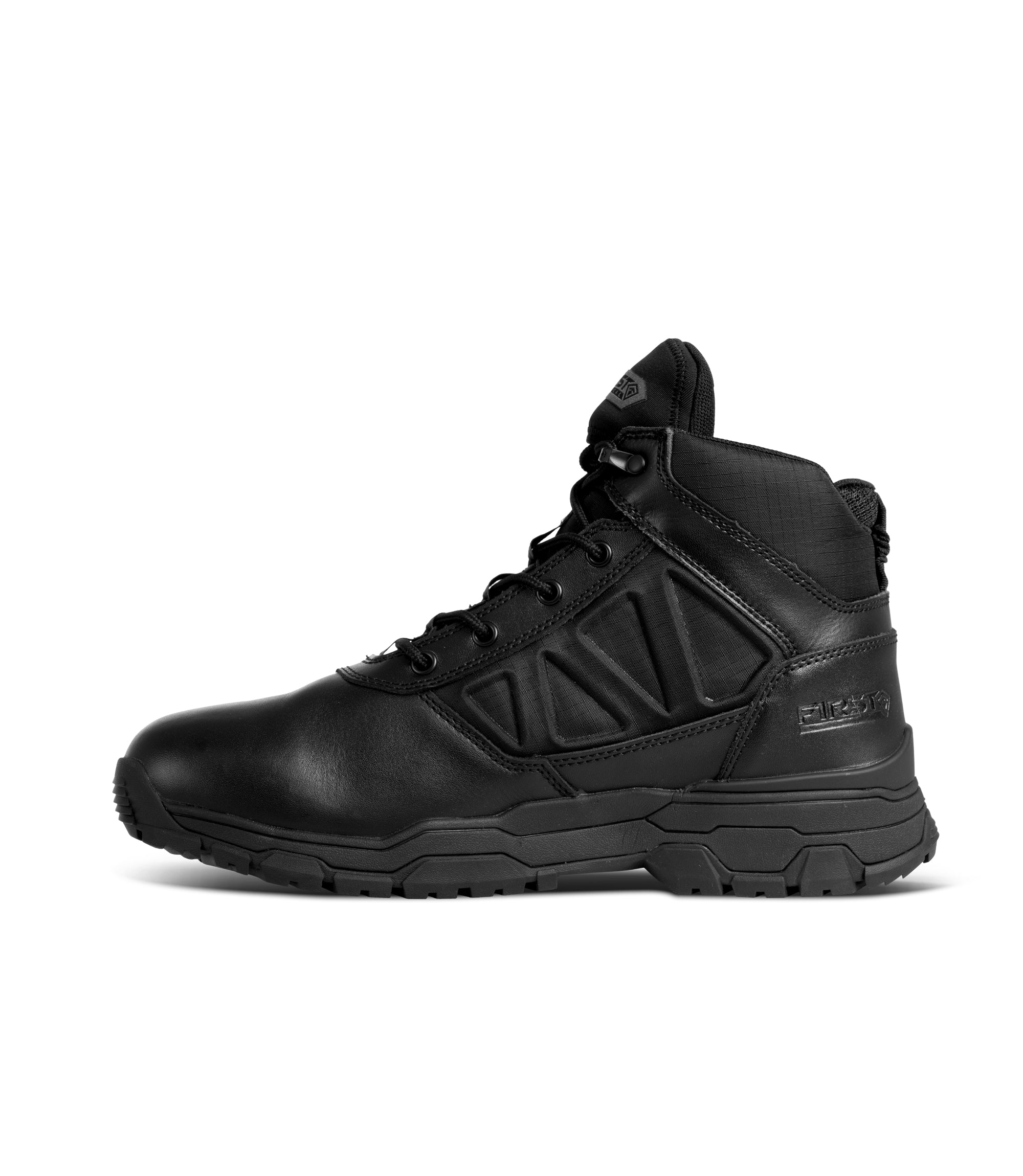 Left side view of Men's 5“ Urban Operator H₂O Mid boot in color black|color_black