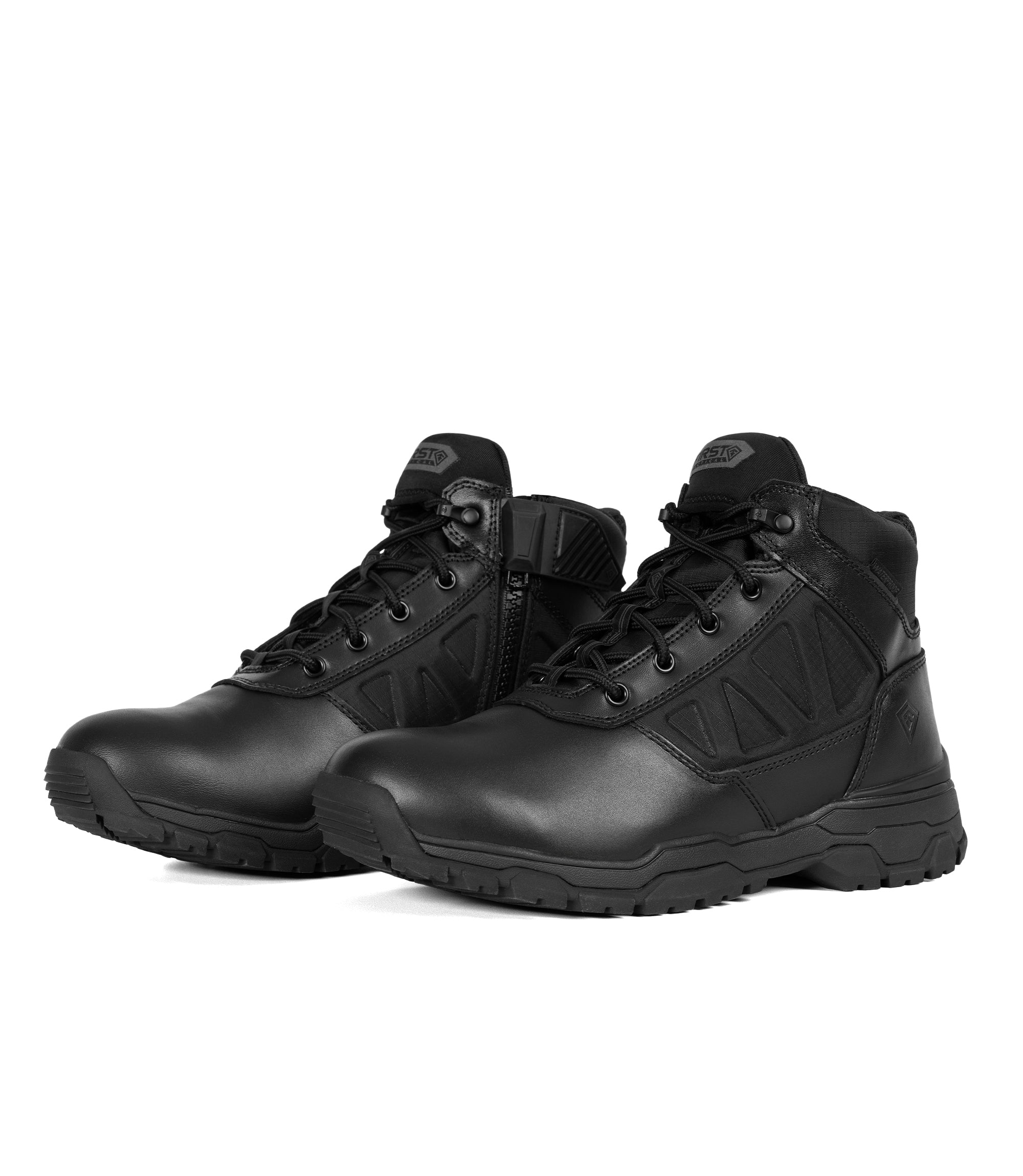 Pair of Men's 5" Urban Operator H₂O Side-Zip Mid in color black|color_black