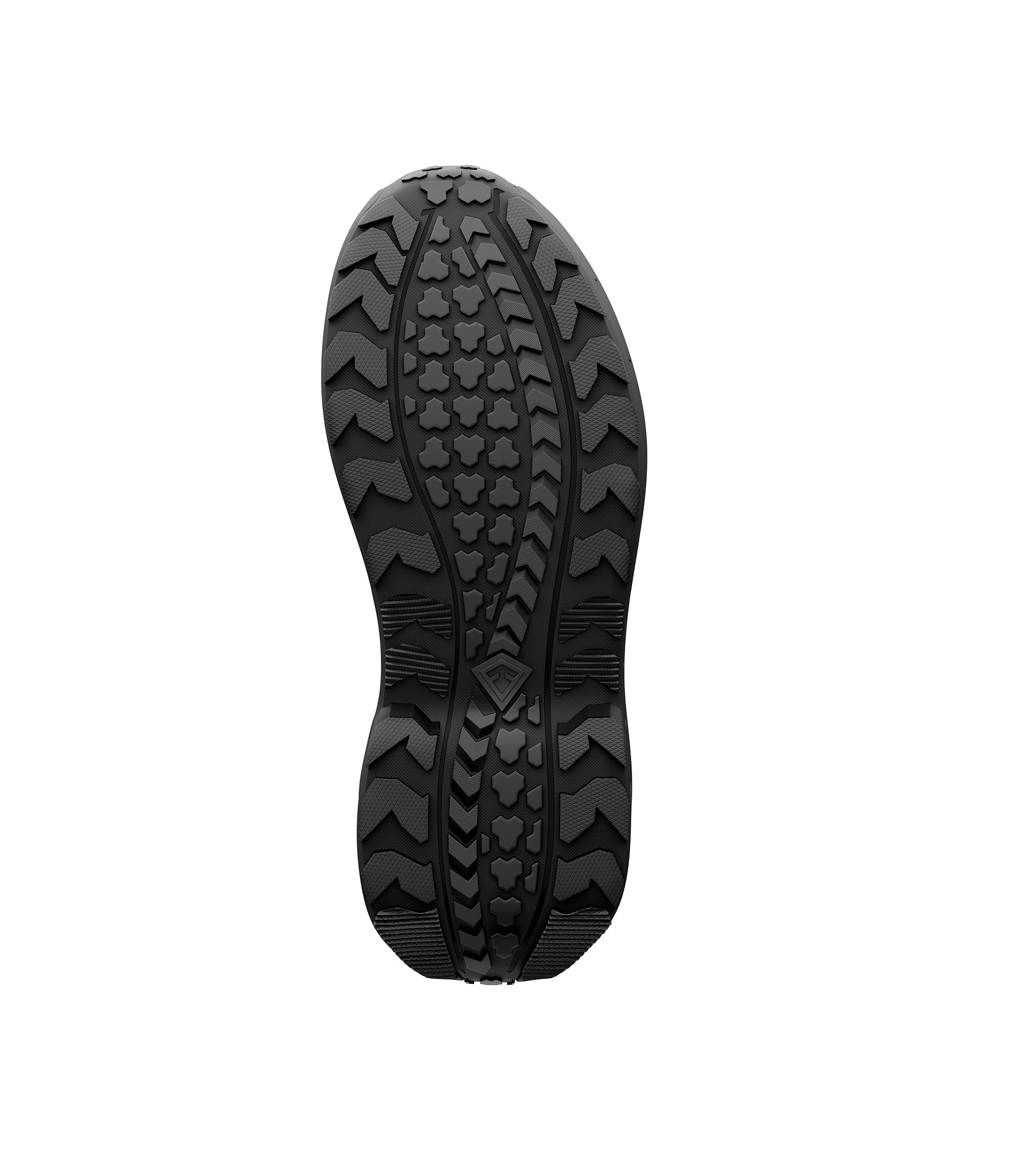 Bottom view photo of Men's 5“ AERO-TAC™ Side-Zip Mid in black|color_black