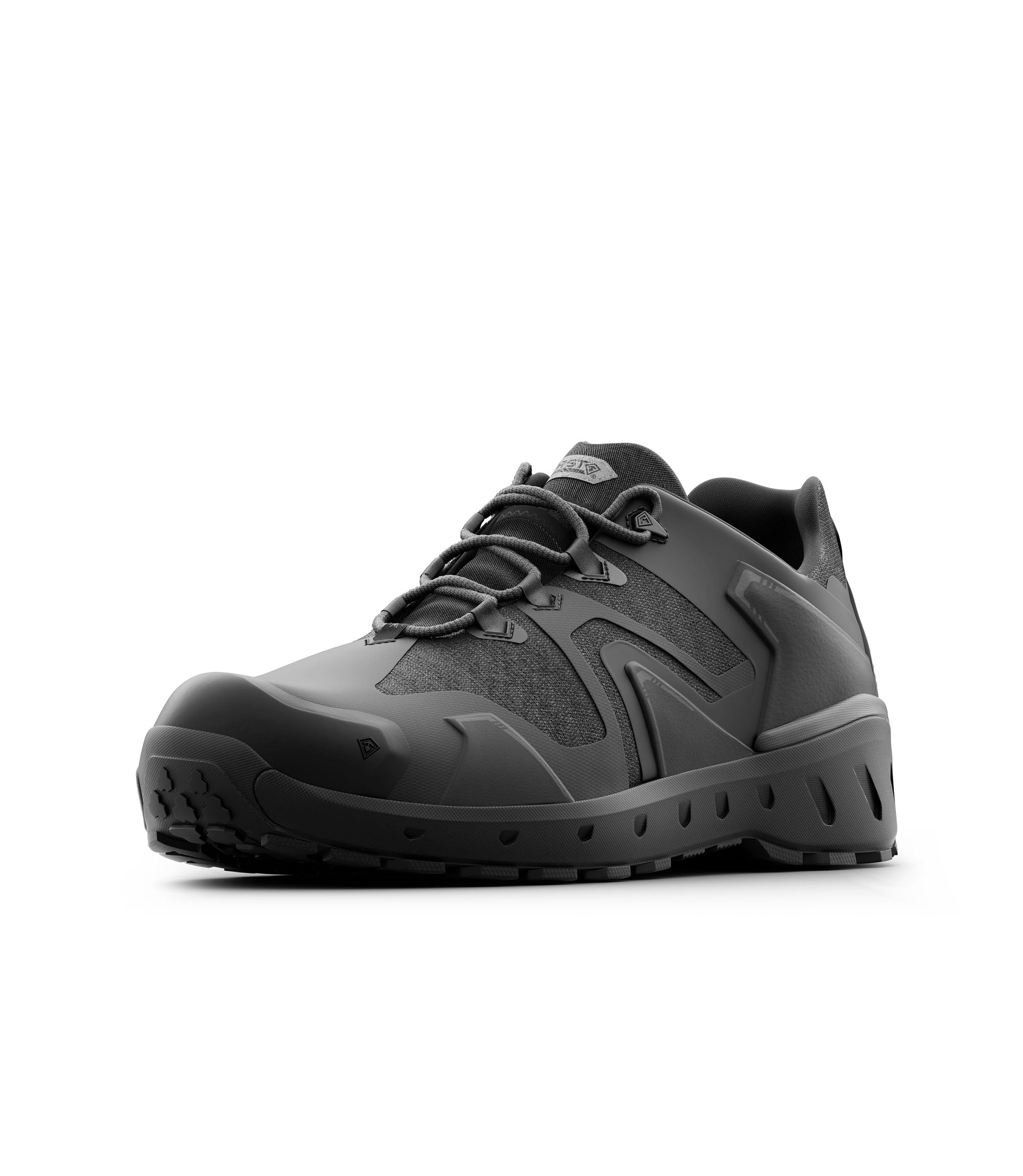 Side view photo of Men's 3" AERO-TAC™ Low in color black|color_black