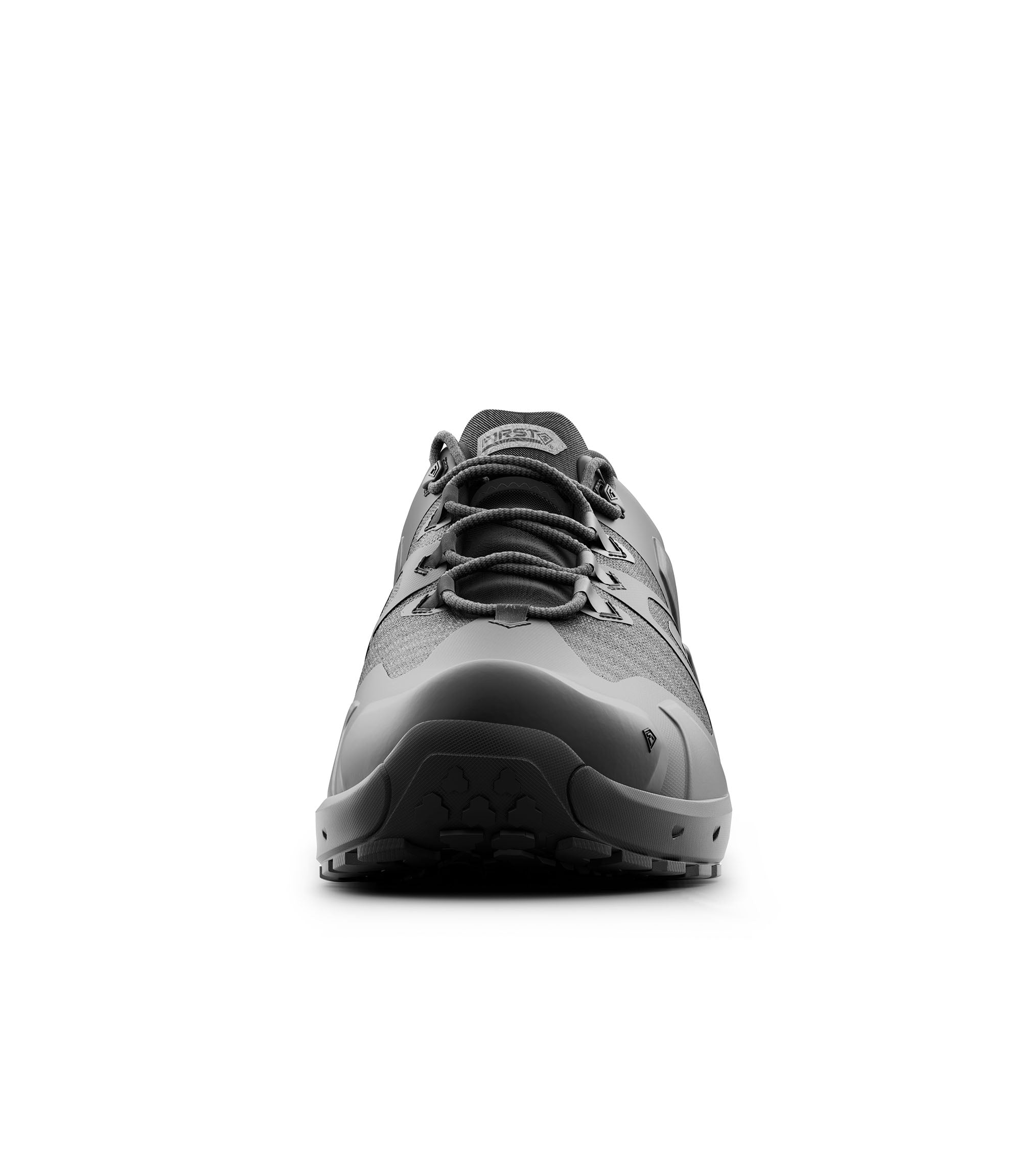 Front view photo of Men's 3" AERO-TAC™ Low Shoe in color black|color_black