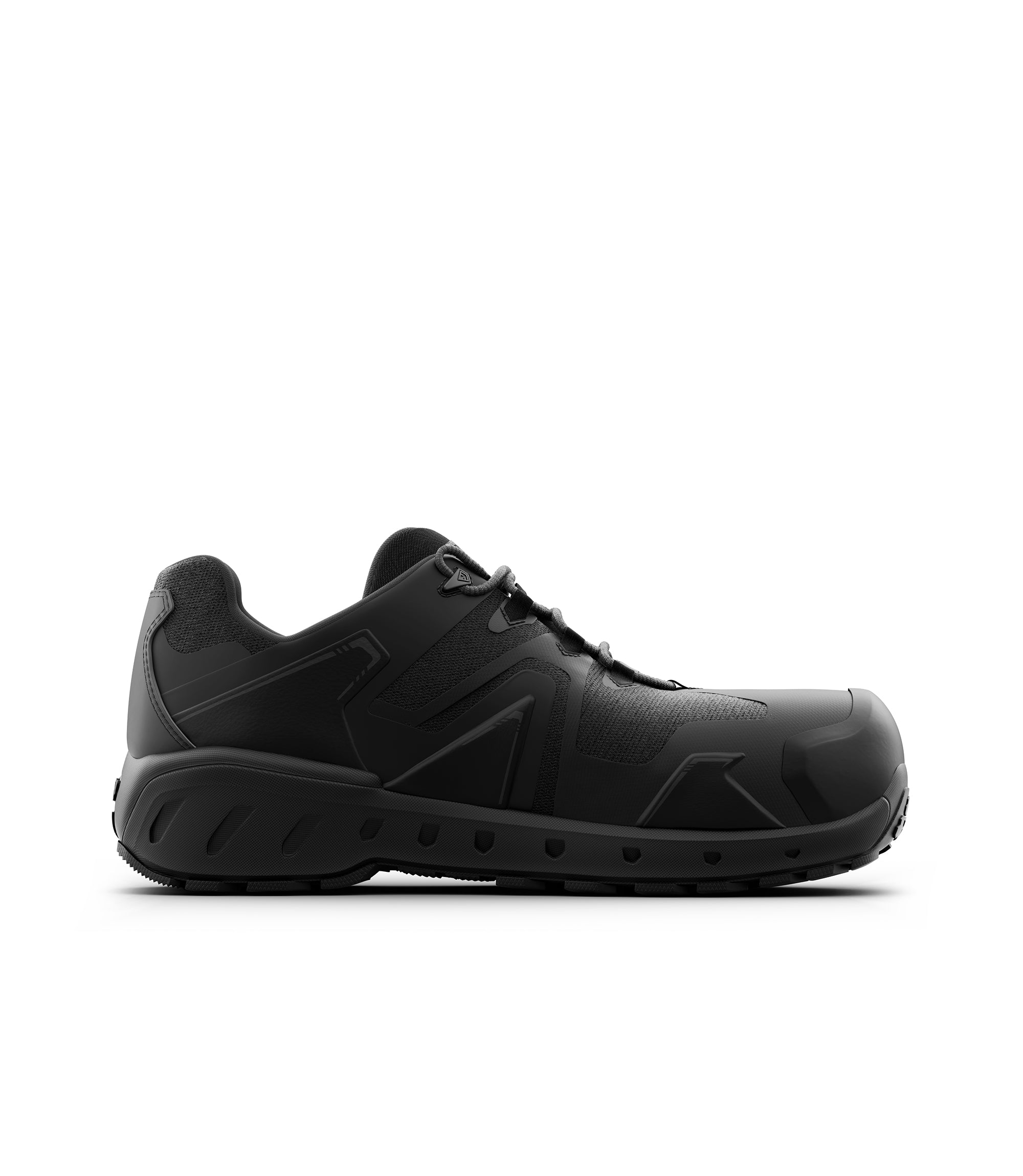 Side image of 3" Aero-Tac Safety Toe Low in color black|color_black