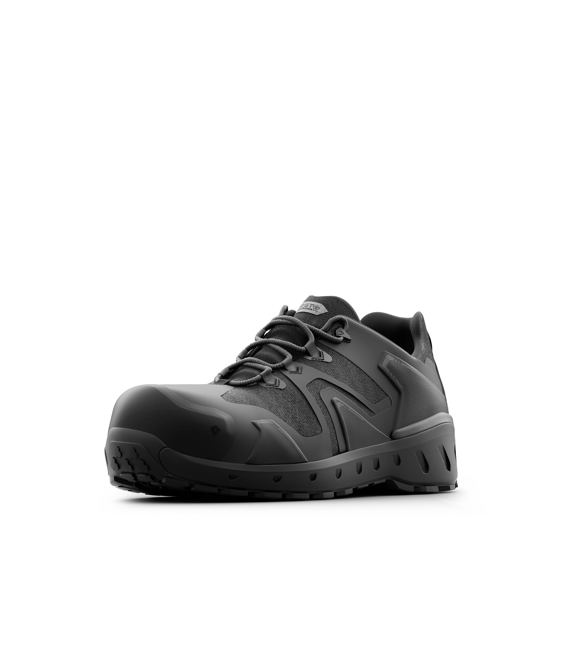 Side image of 3" Aero-Tac Safety Toe Low in color black|color_black
