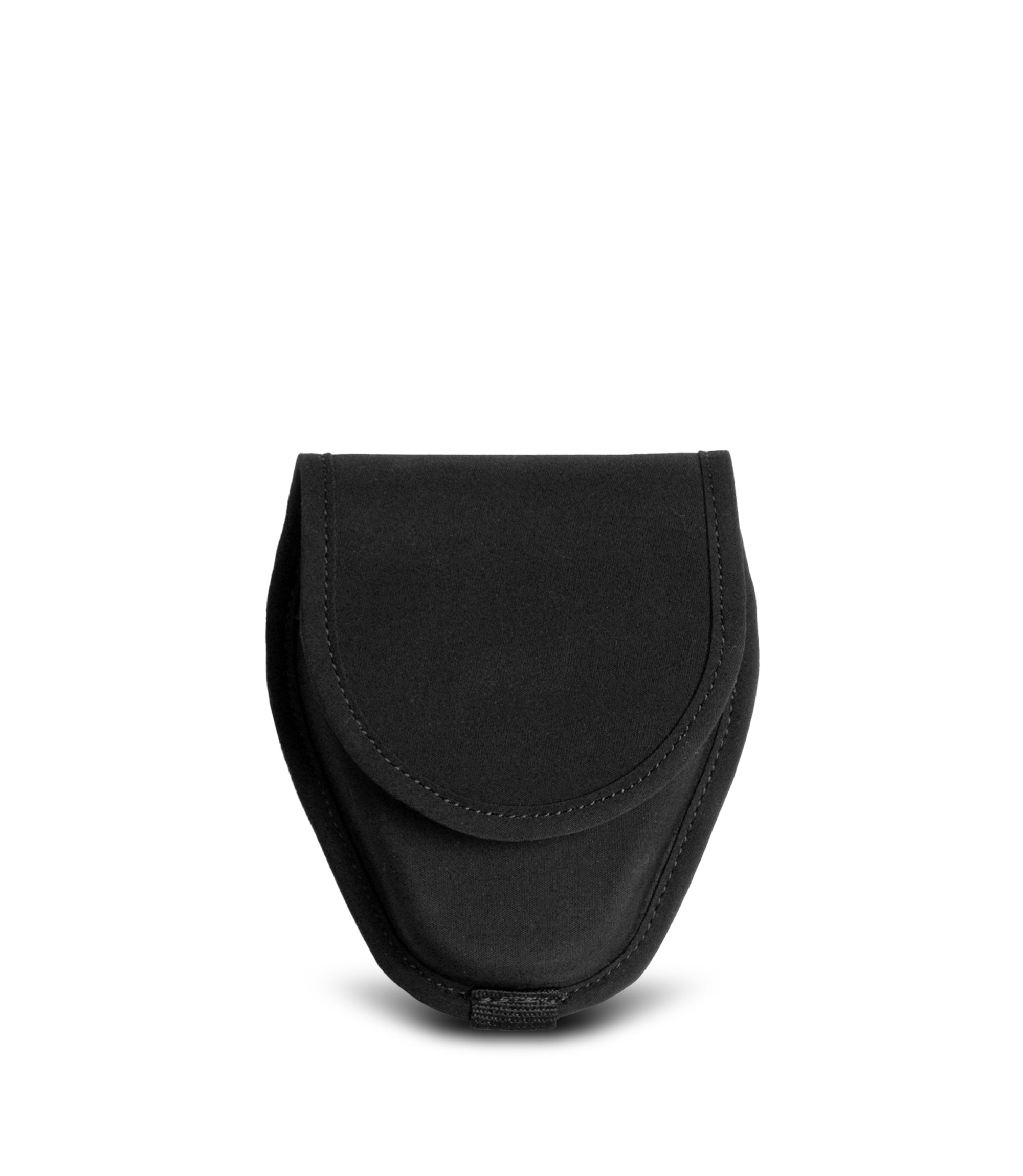 Front view photo of Pro Duty handcuff case in the color black |color_black