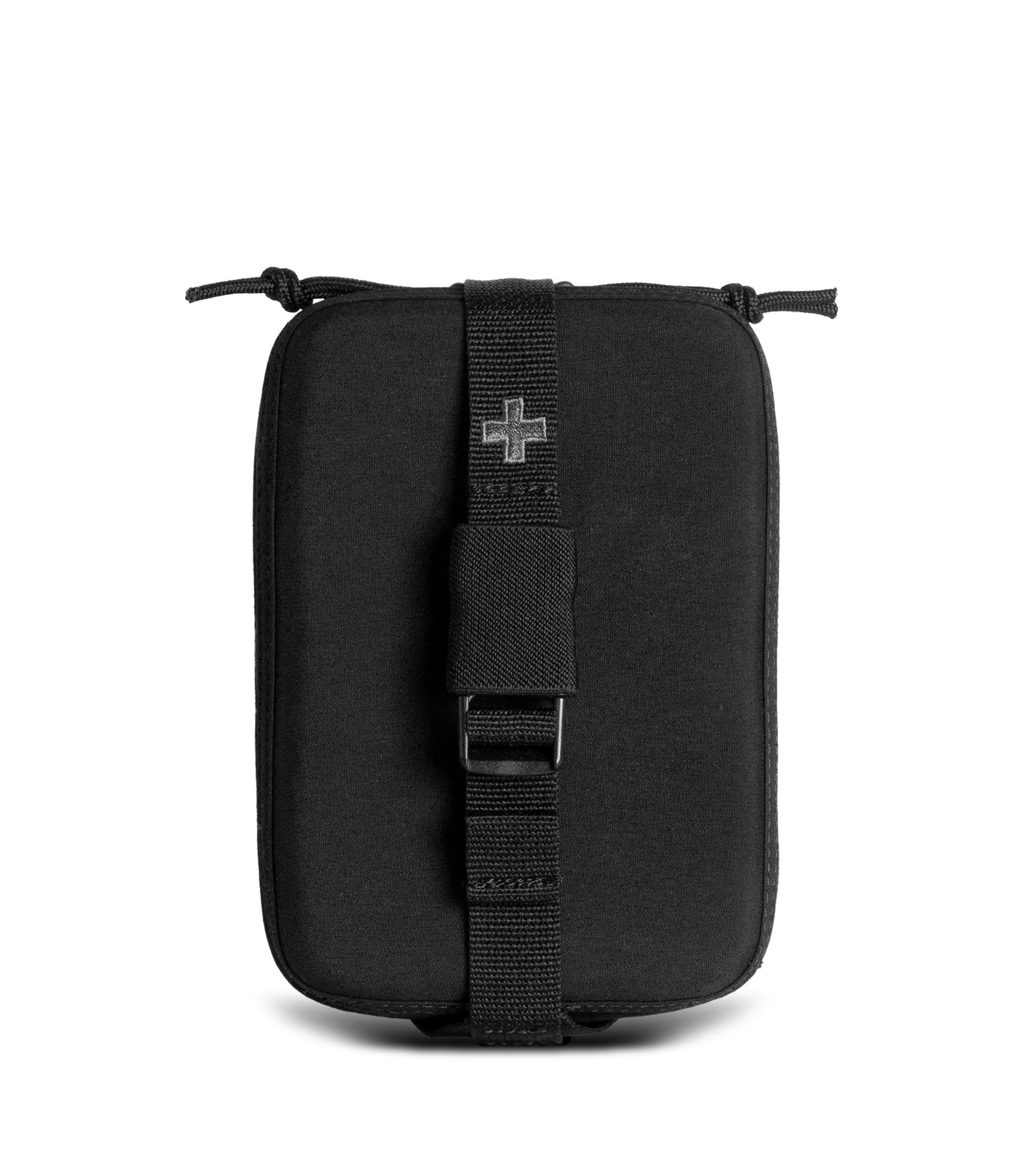 Front view photo of Pro Duty IFAK case in the color black |color_black