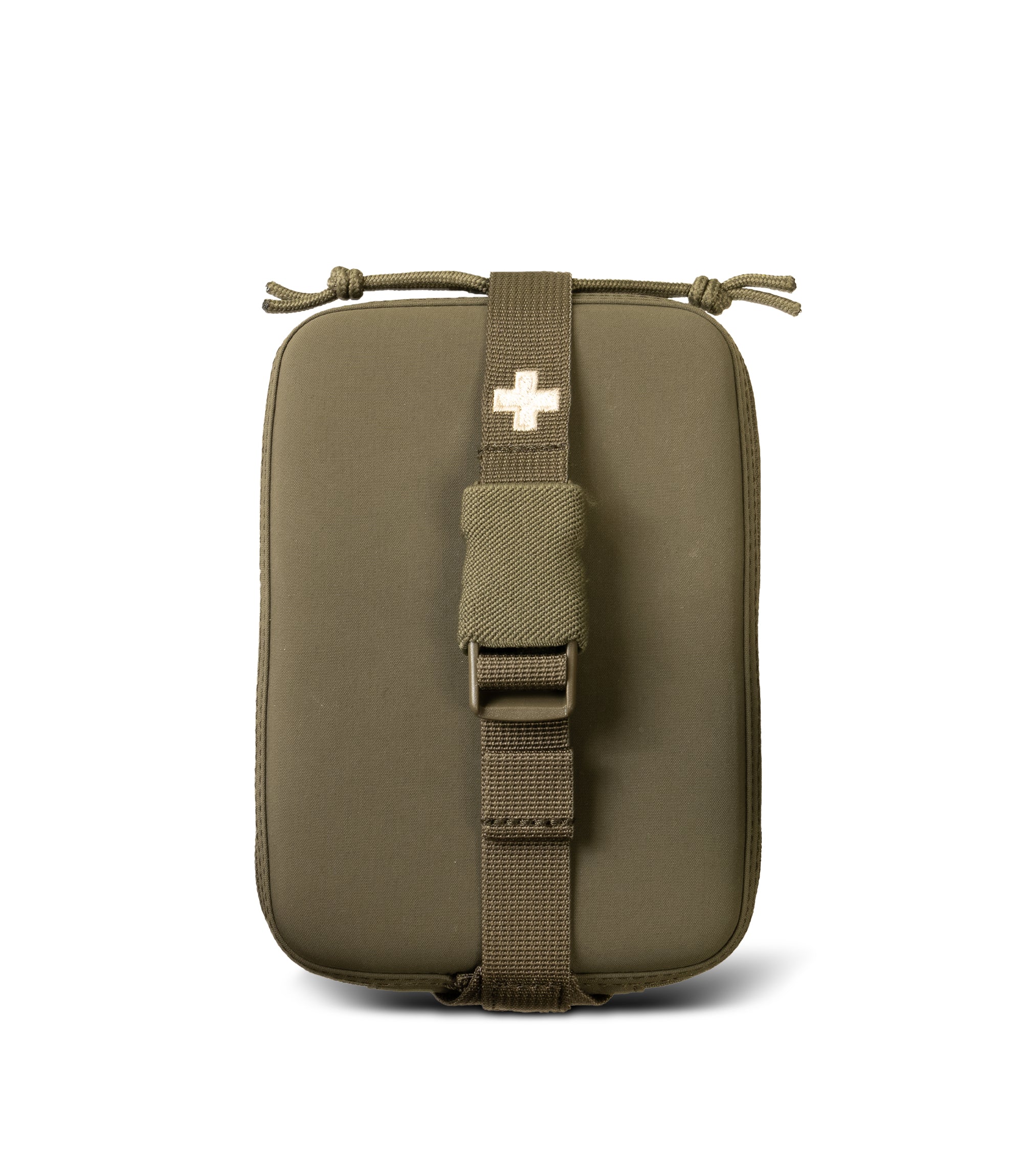 Photo of Pro Duty IFAK case in the color ranger green - Front view |color_ranger green